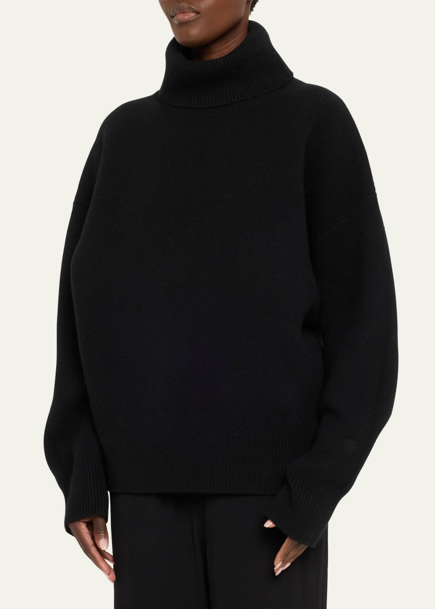 Toteme Wool Cashmere Turtleneck Image 4 of 5