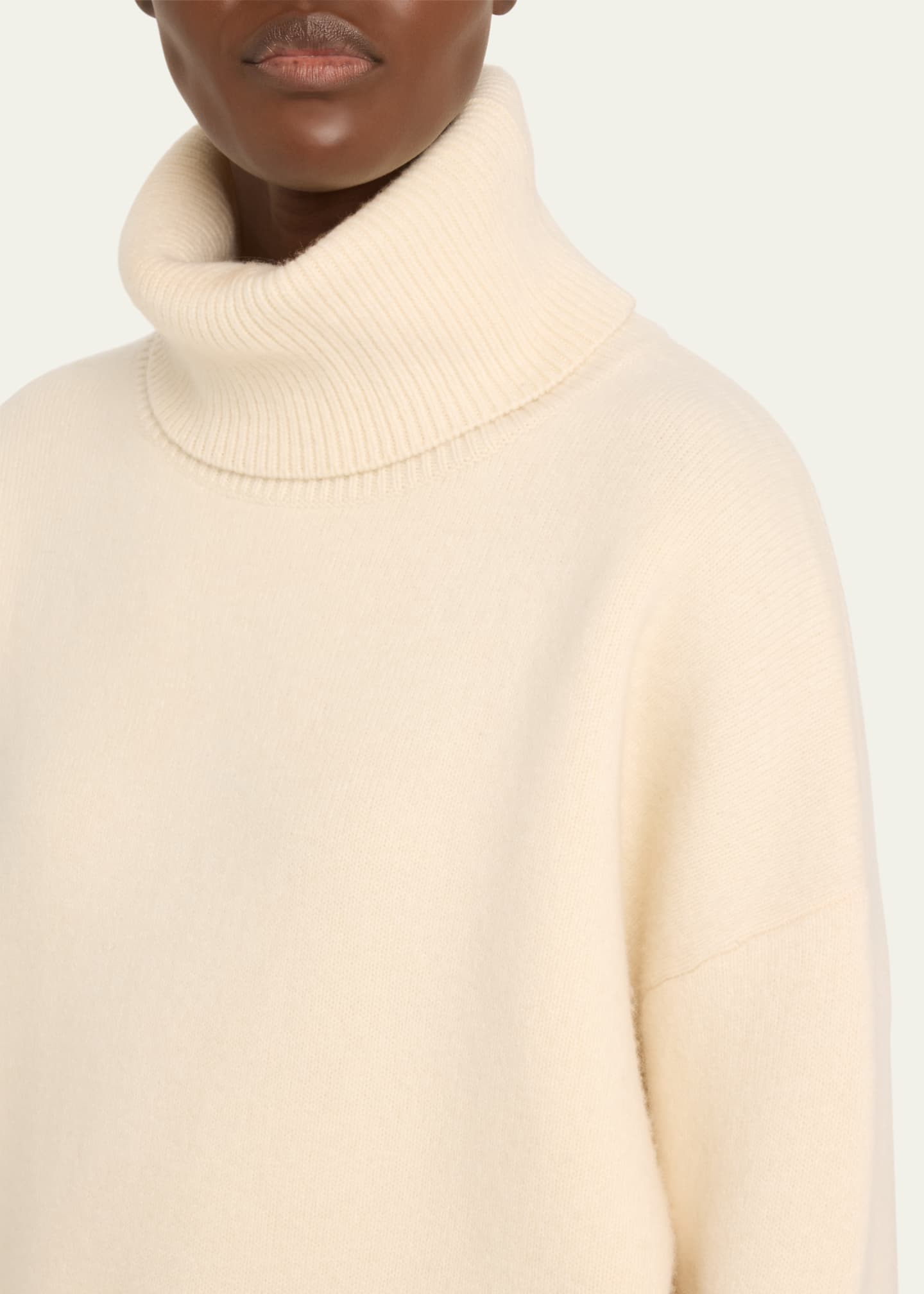 Wool Cashmere Turtleneck