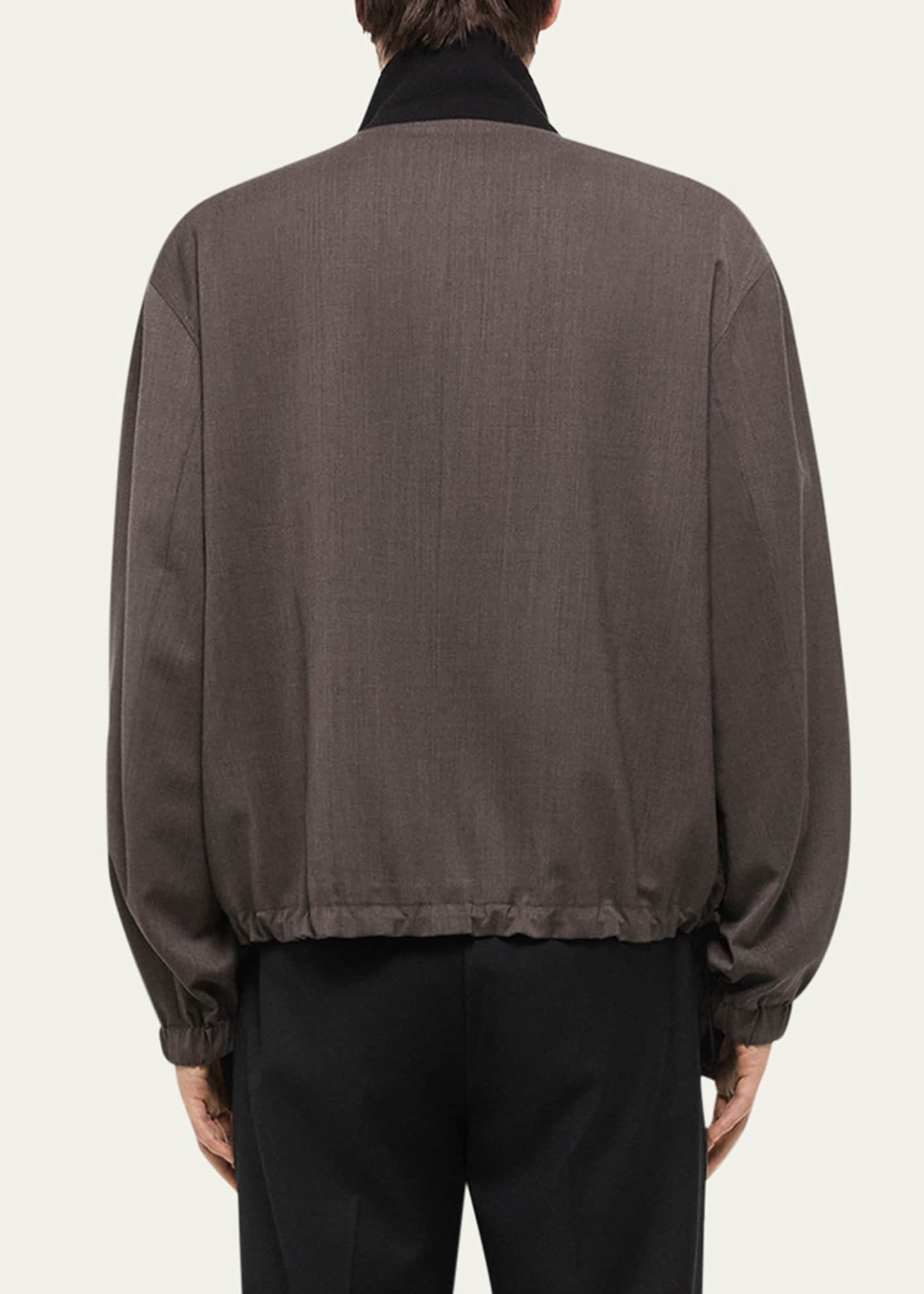 ジャケット・アウター Helmut Lang 3 JACKET Helmut Lang Men's Wool Full-Zip Bomber Jacket - Bergdorf Goodman