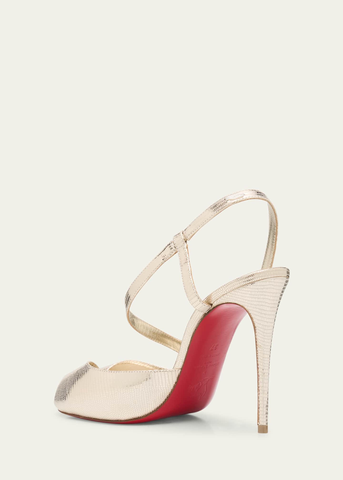 Christian Louboutin x Maison Margiela Loubiella Tabi-Toe Stilleto Sandals Image 2 of 4