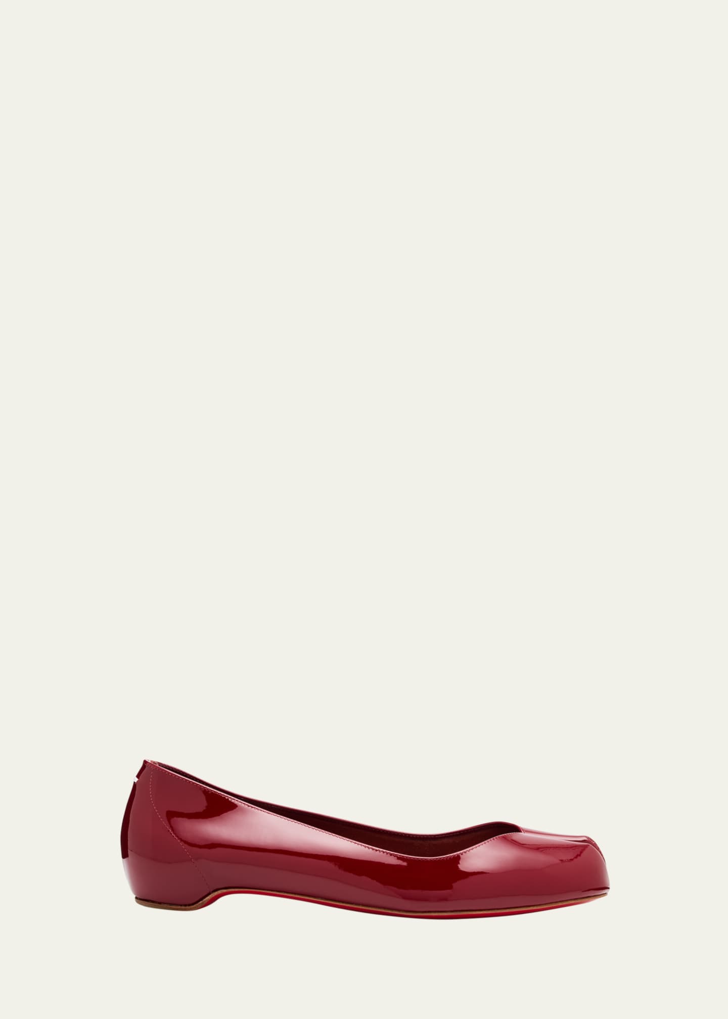 Christian Louboutin x Maison Margiela Marlougiela Tabi-Toe Ballerina Flats Image 1 of 4