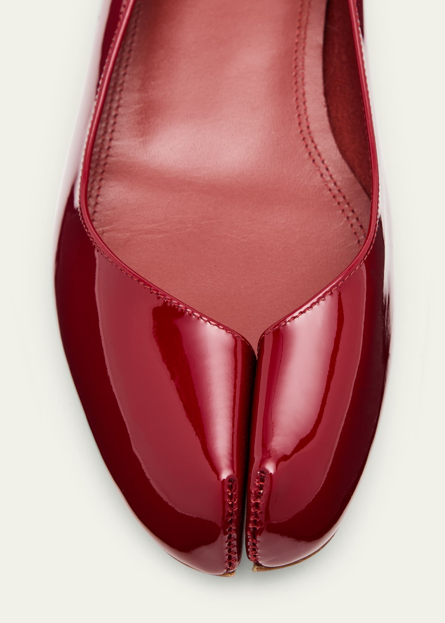 Christian Louboutin x Maison Margiela Marlougiela Tabi-Toe Ballerina Flats Image 3 of 4