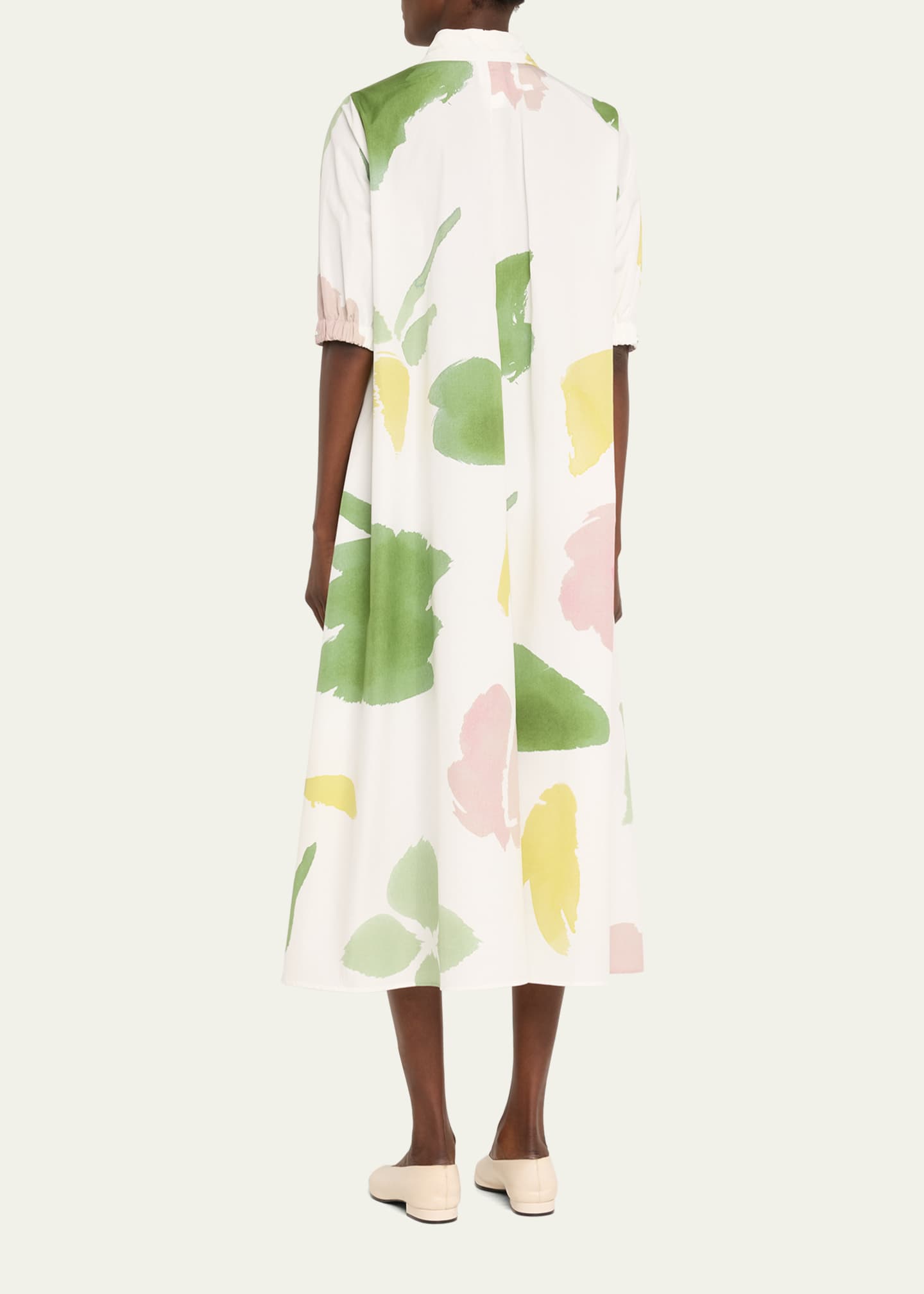 Max Mara Canter Abstract Print Dress Image 3 of 5