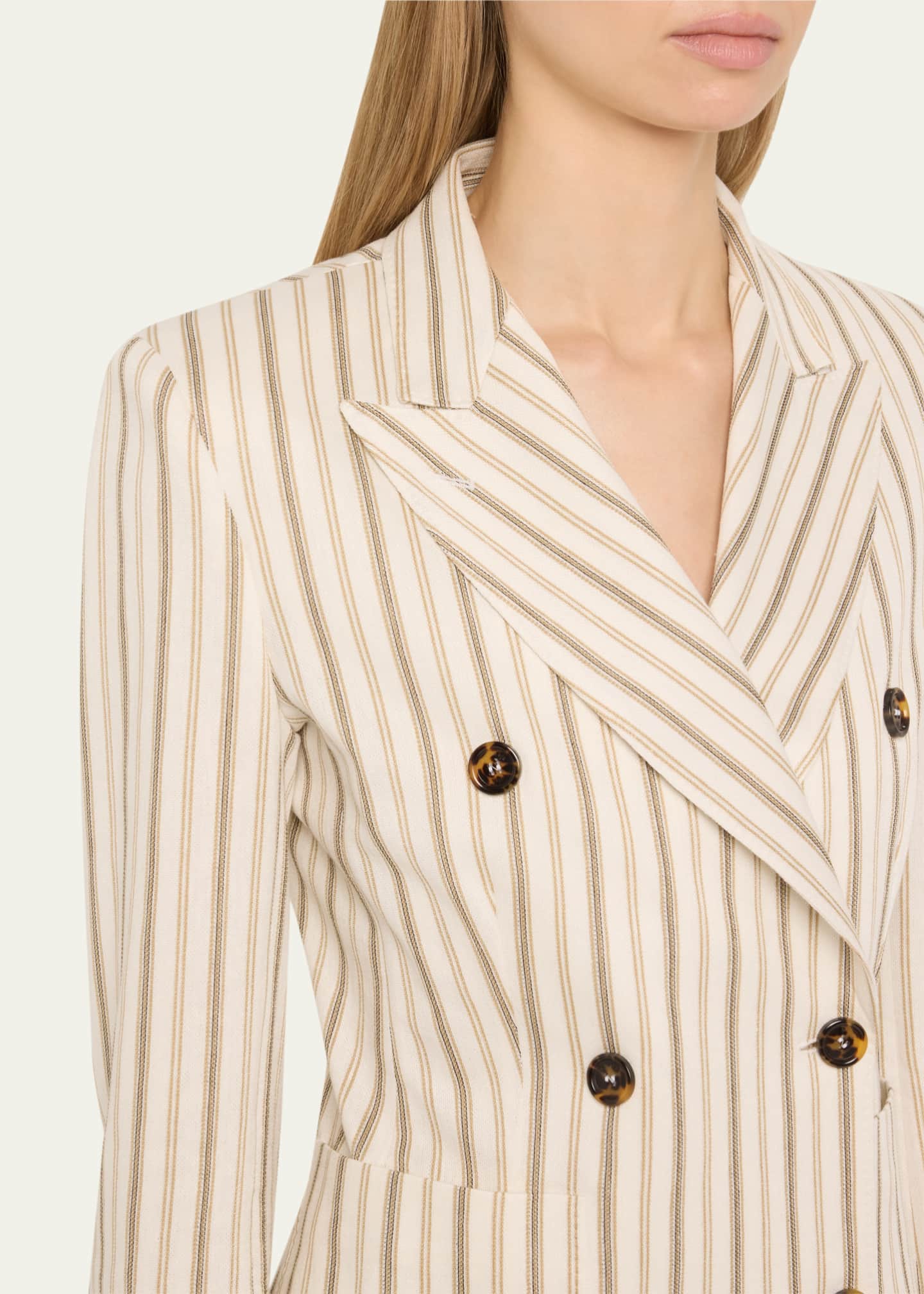 Max Mara Pensile Stripe Double-Breasted Blazer Image 5 of 5