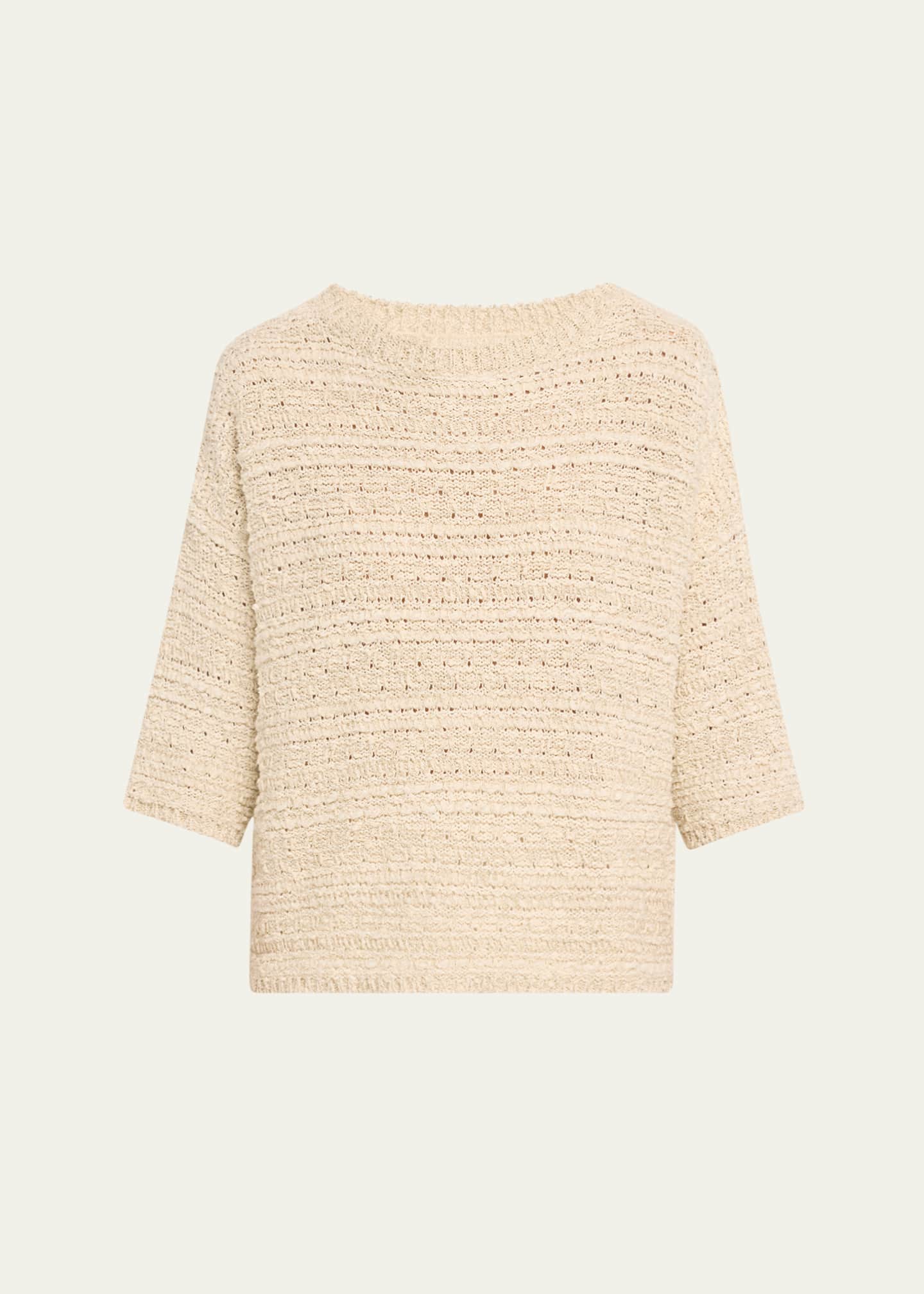 Max Mara Arda Three-Quarter Sleeve Top Image 1 of 5
