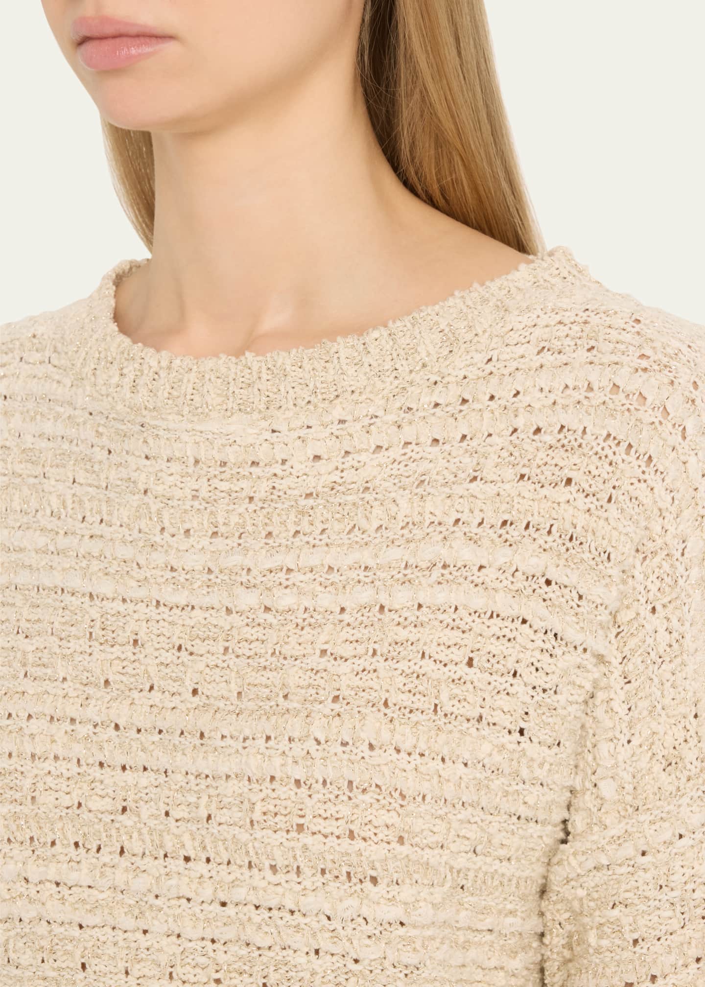 Max Mara Arda Three-Quarter Sleeve Top Image 5 of 5