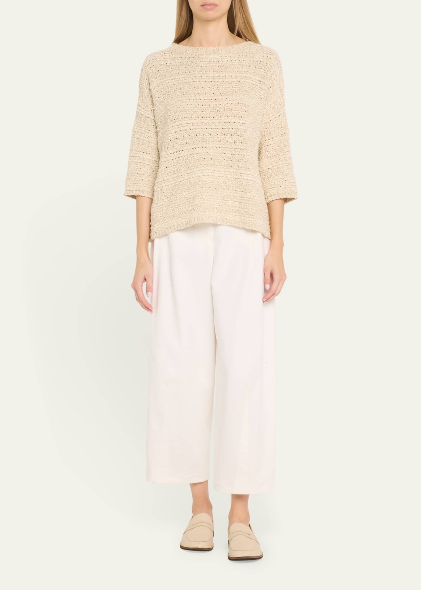 Max Mara Mina Cropped Trousers Image 2 of 5