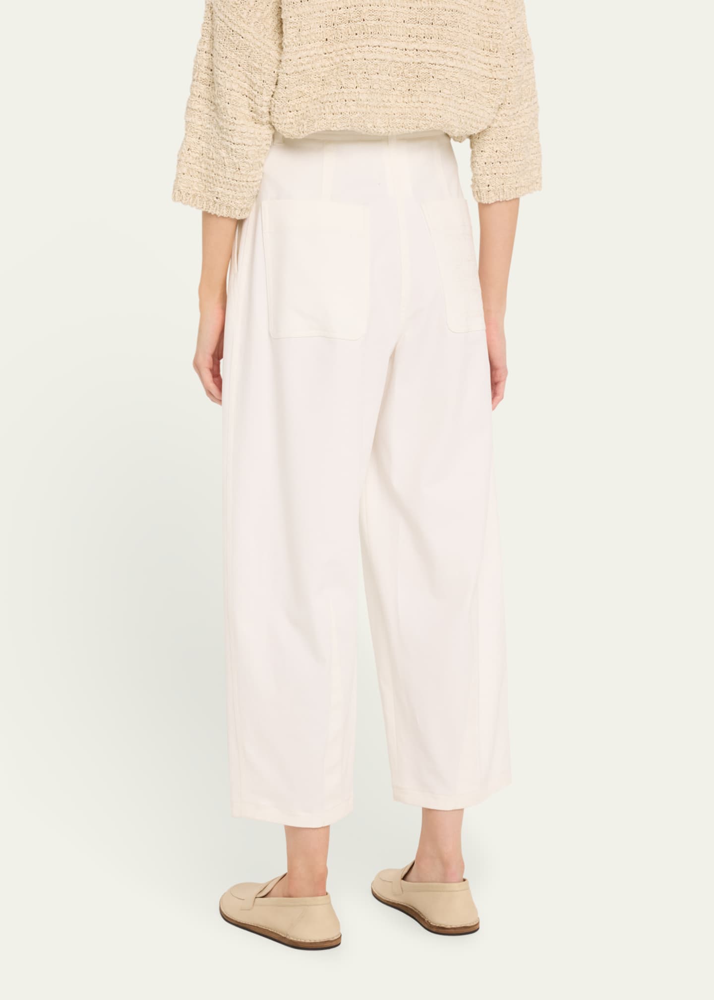 Max Mara Mina Cropped Trousers Image 3 of 5