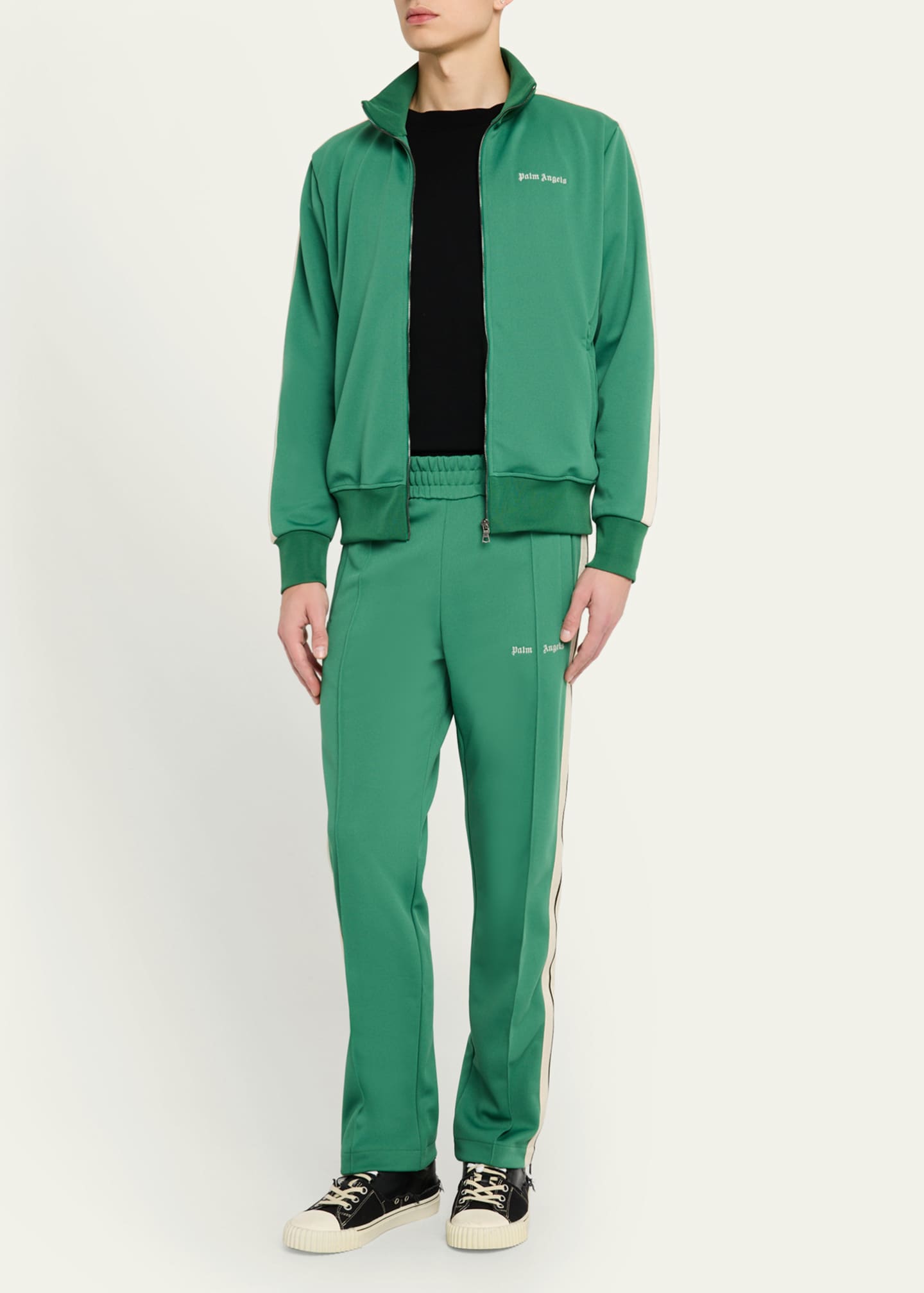 Palm Angels Men's Classic Jersey Track Jacket Image 2 of 4