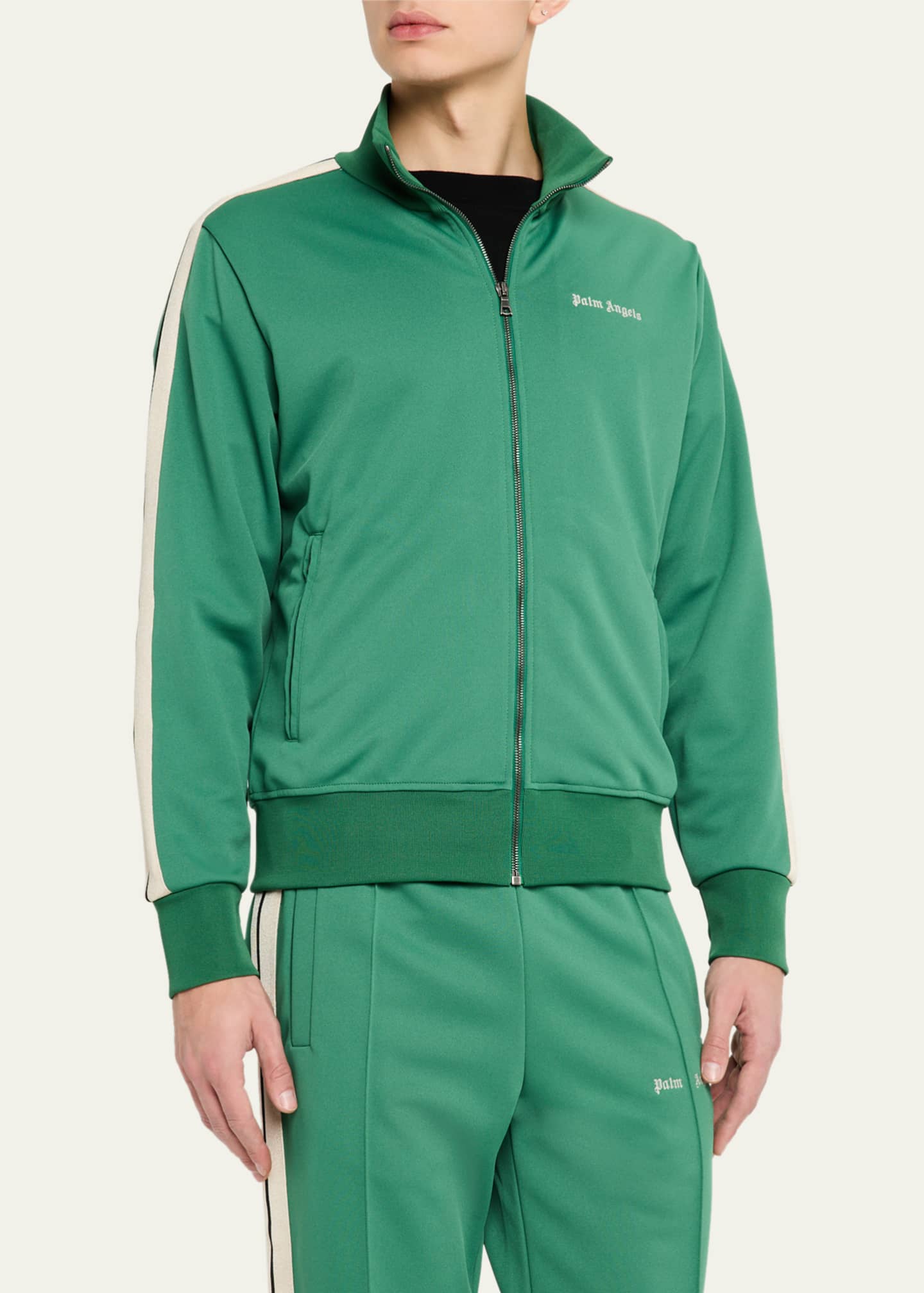 Palm Angels Men's Classic Jersey Track Jacket Image 4 of 4