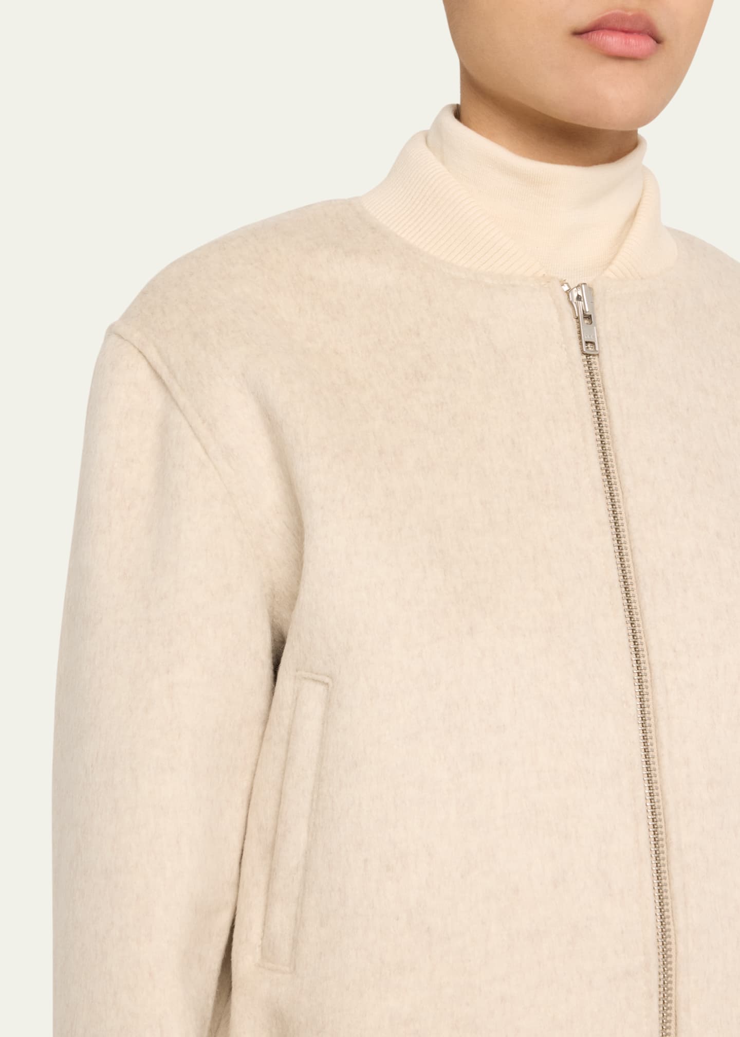 SPRWMN Wool Bomber Jacket Image 5 of 5