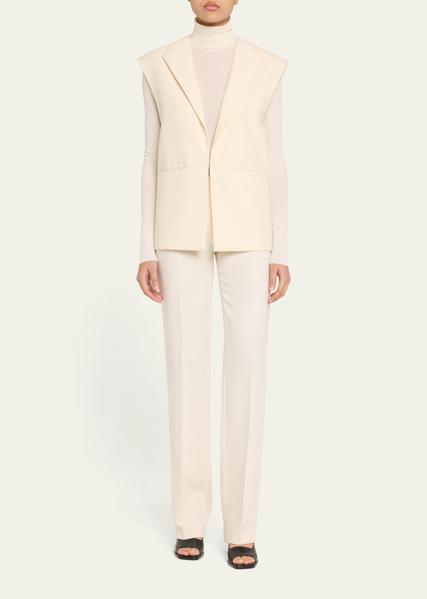 Courtney Zheng Raw Edge Vest Image 2 of 5