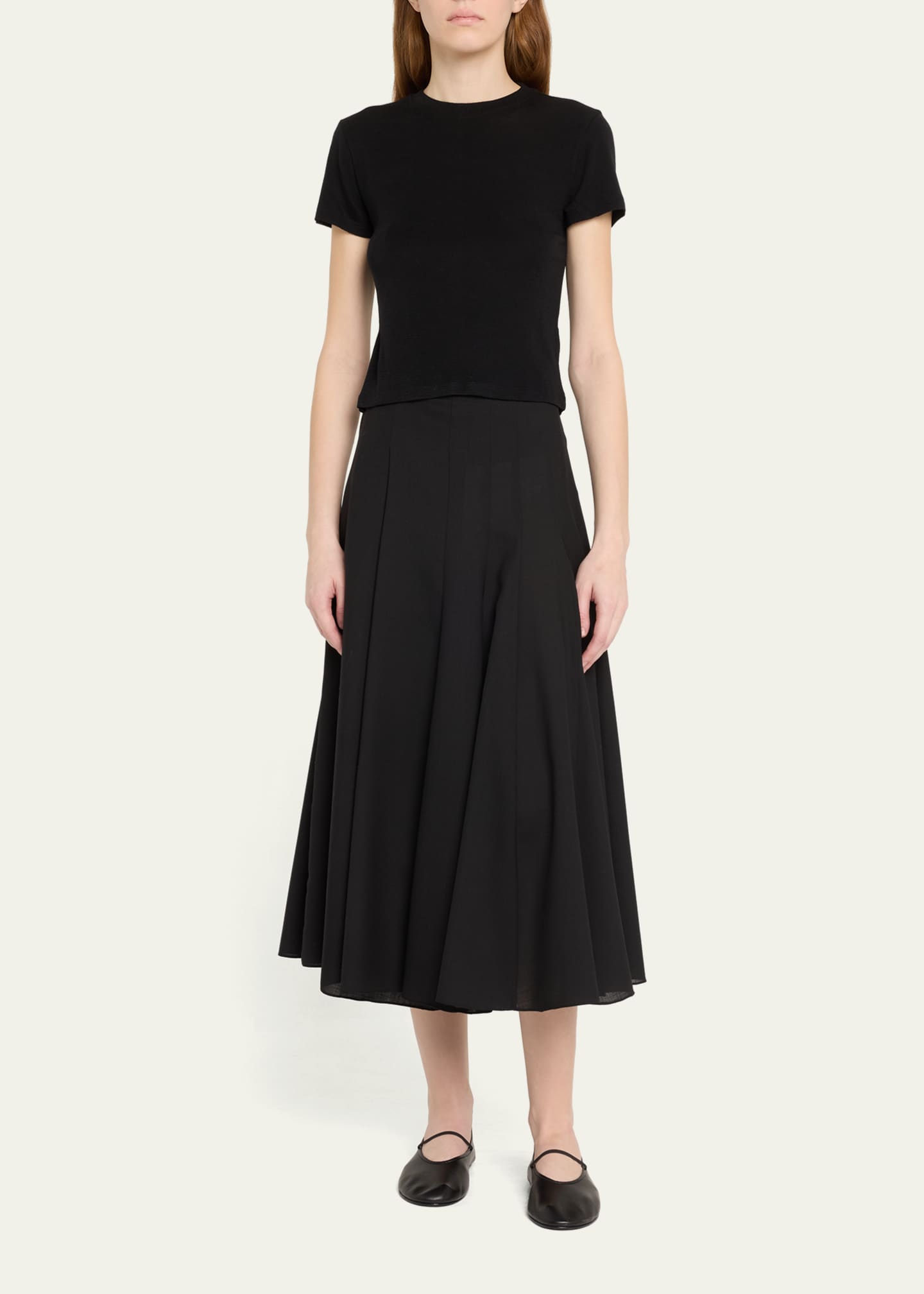 Courtney Zheng Short-Sleeve Merino Baby Tee Image 2 of 5