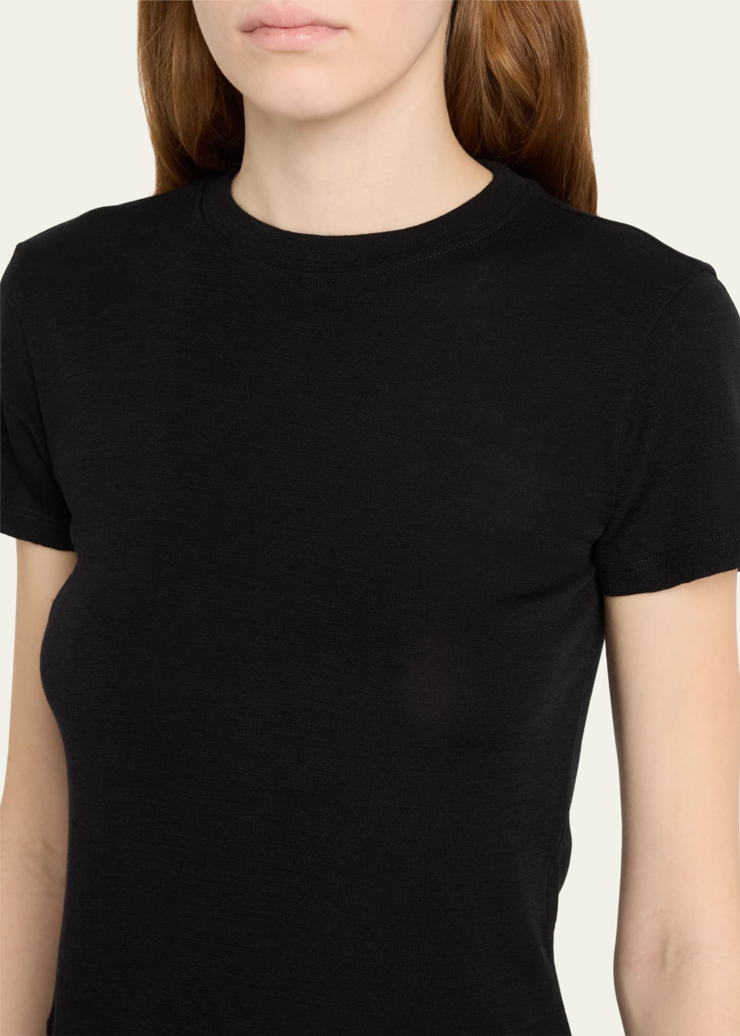 Courtney Zheng Short-Sleeve Merino Baby Tee Image 5 of 5