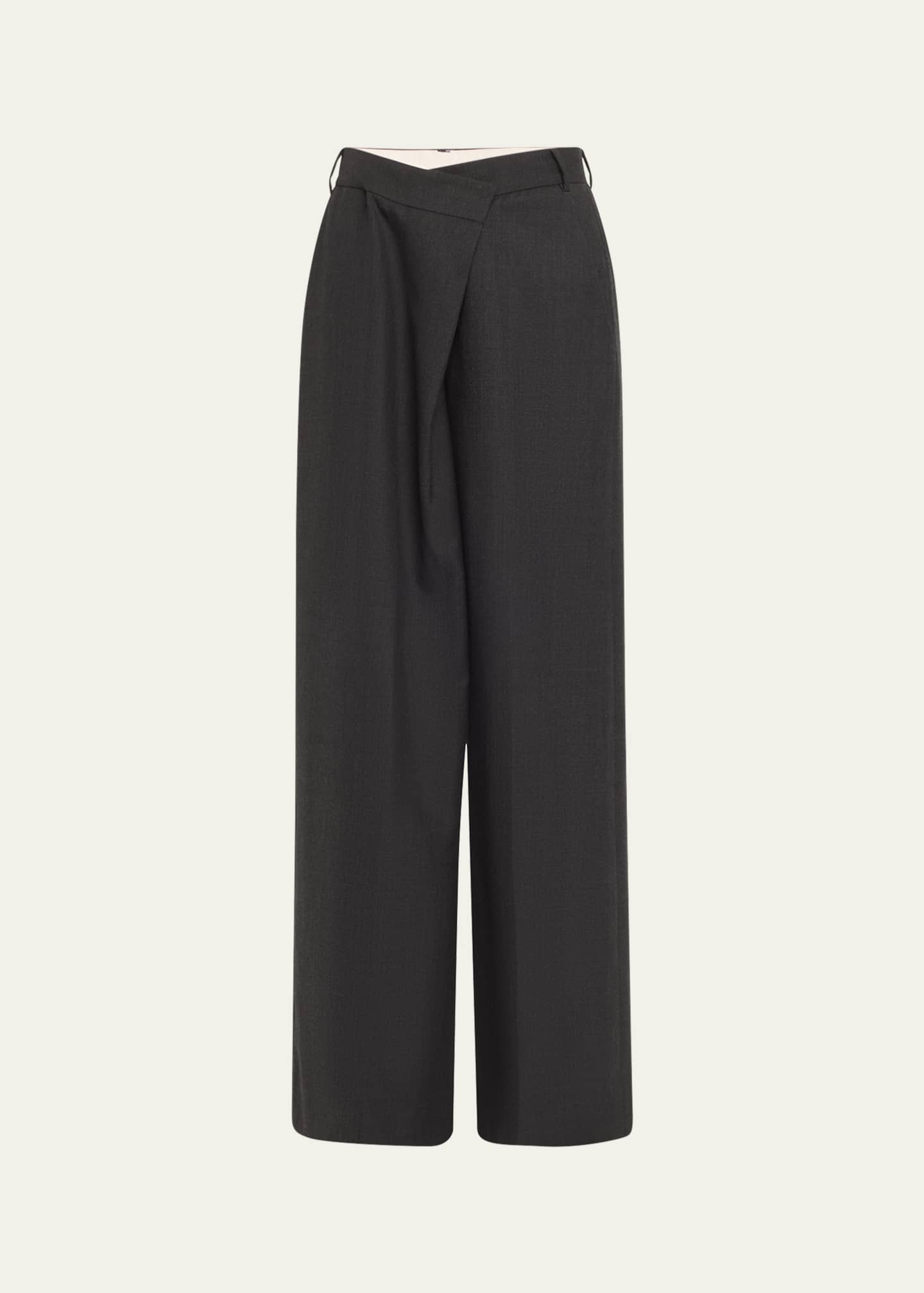 Horst Asymmetric Wool Pants