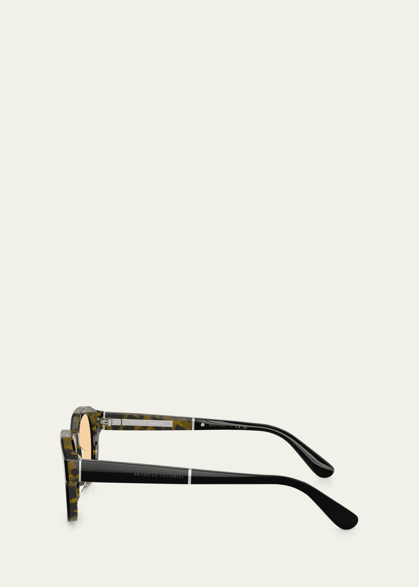 Brunello Cucinelli BC3010 Square Blue Light Glasses Image 3 of 3