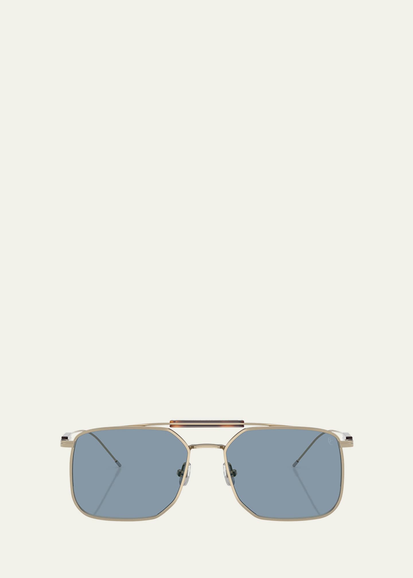 Brunello Cucinelli Men's BC2005ST Square Sunglasses Image 1 of 3