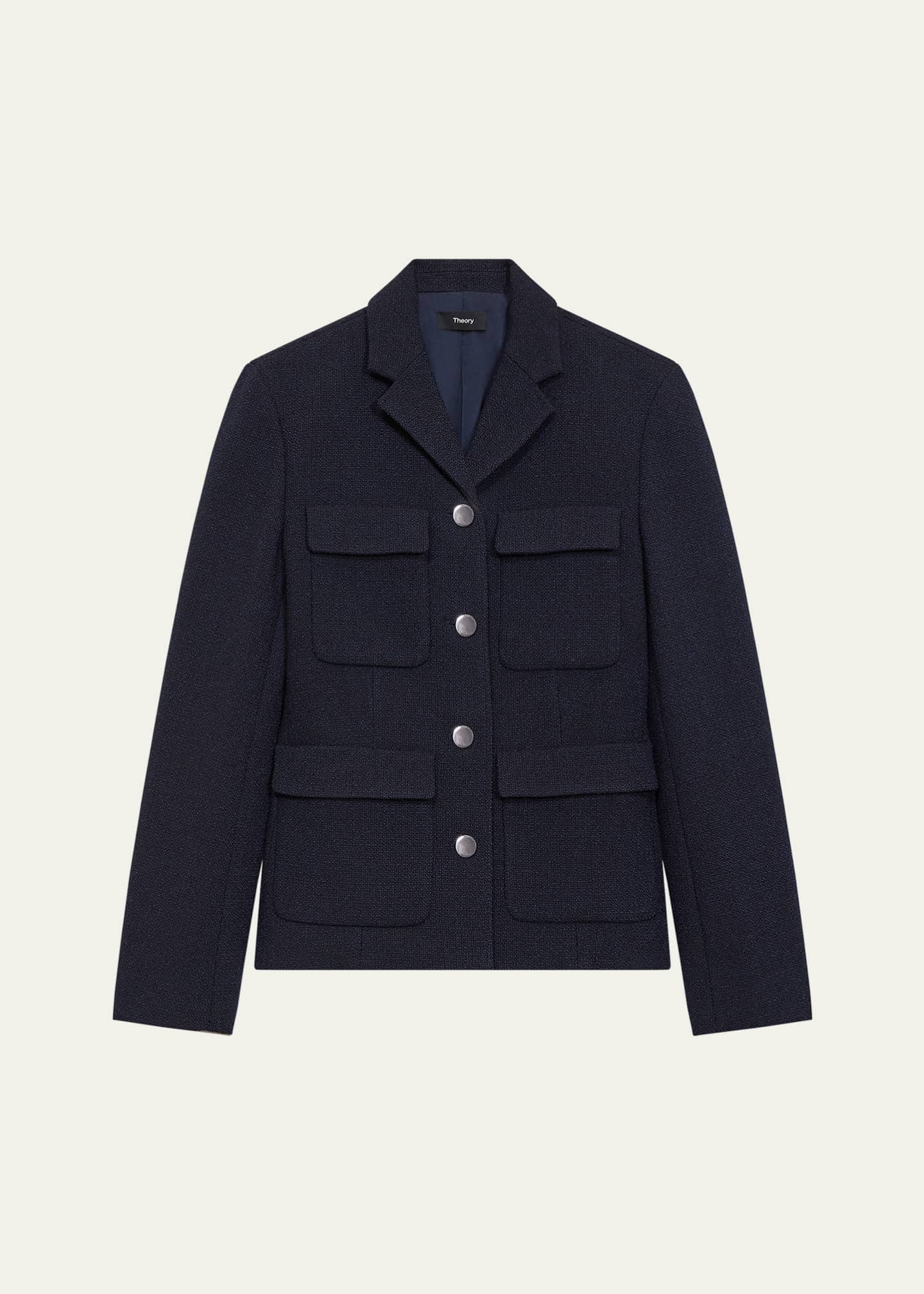 Theory Long Sleeve Military Jacket