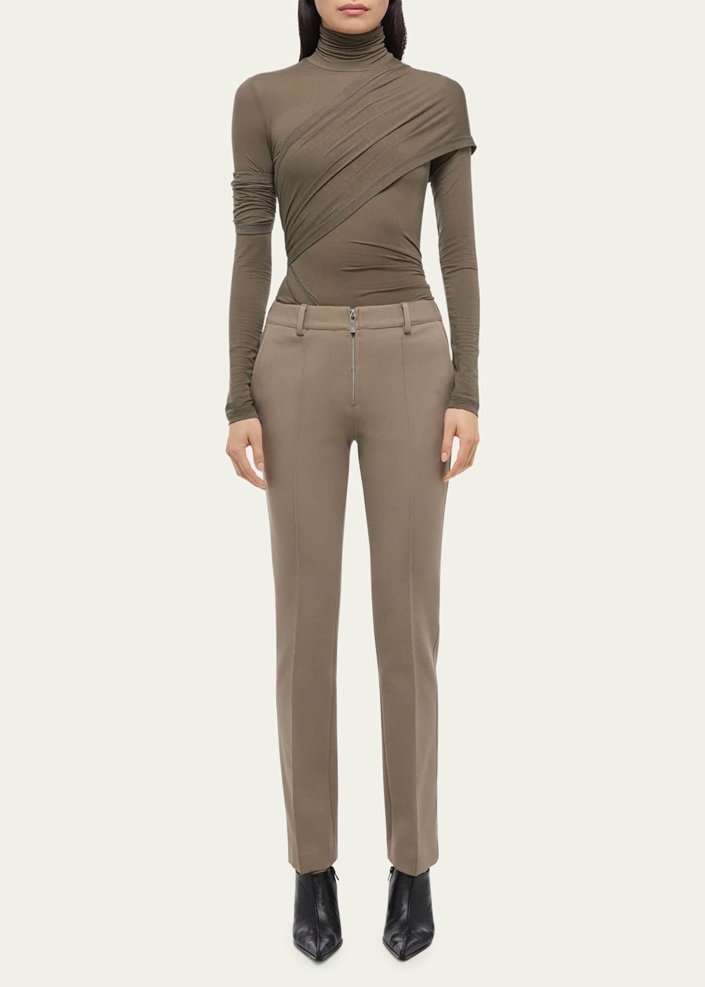 Helmut Lang Straight Slim Pants Image 2 of 5
