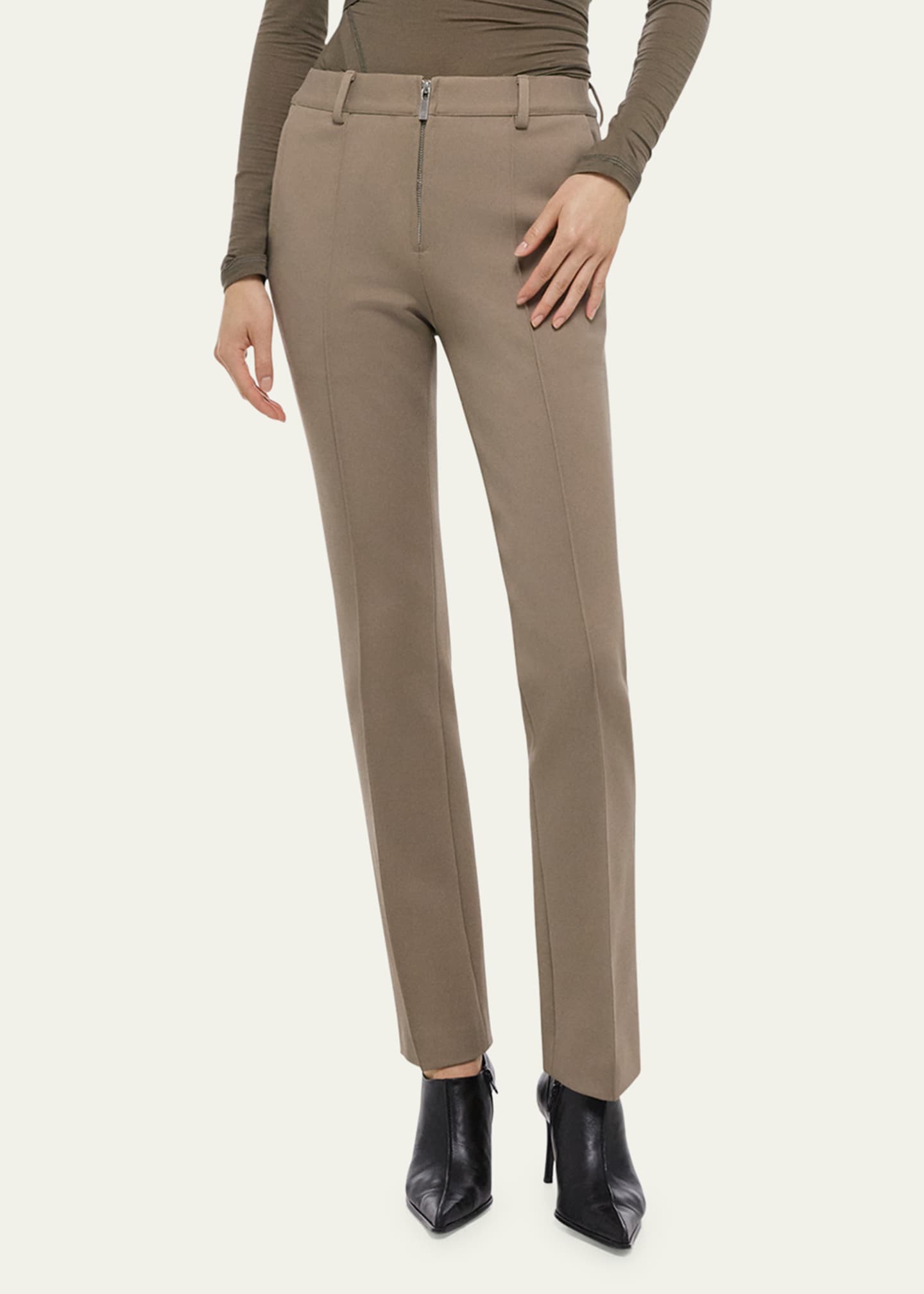 Helmut Lang Straight Slim Pants Image 4 of 5