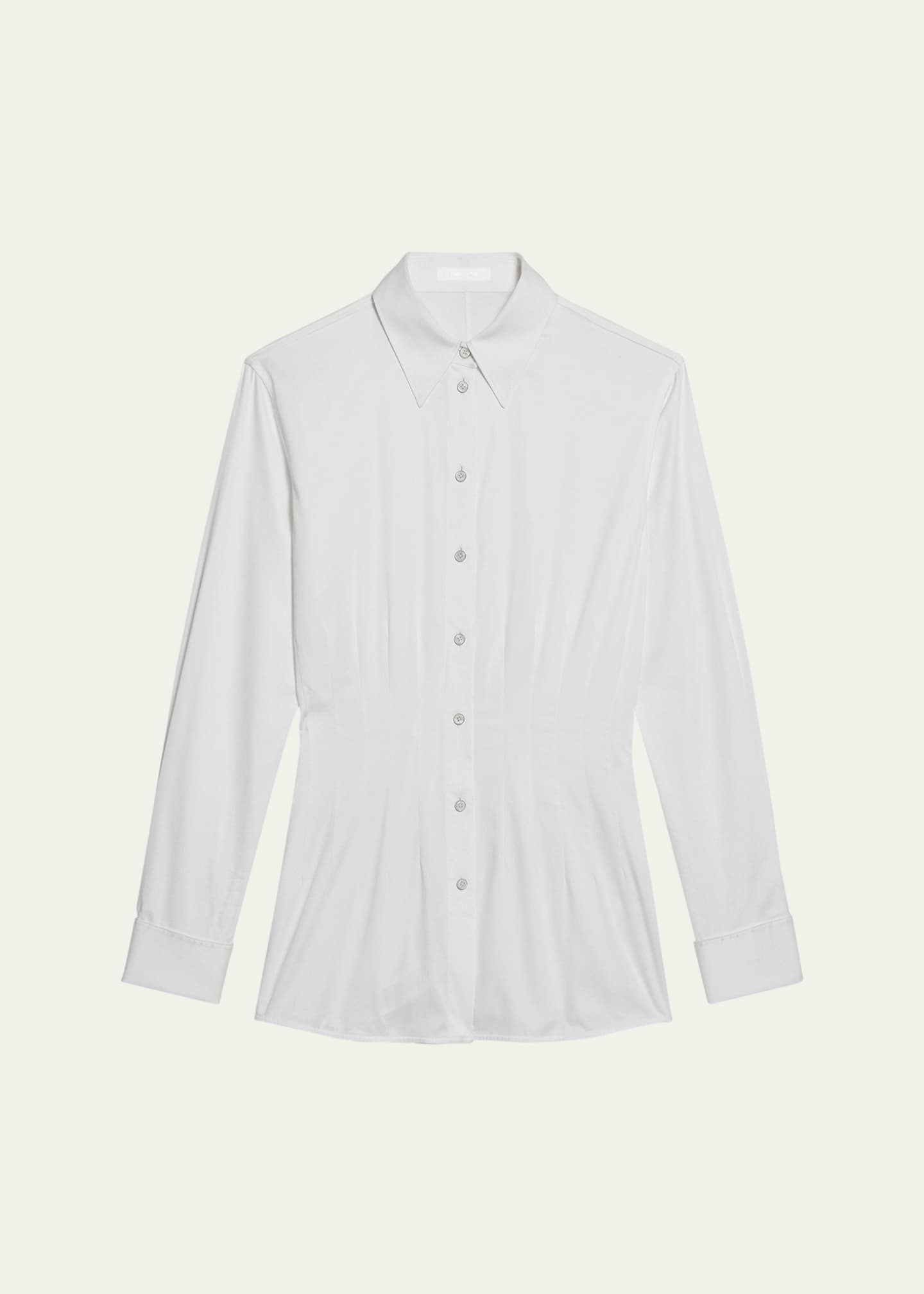 Helmut Lang Darted Button-Front Shirt Image 1 of 5