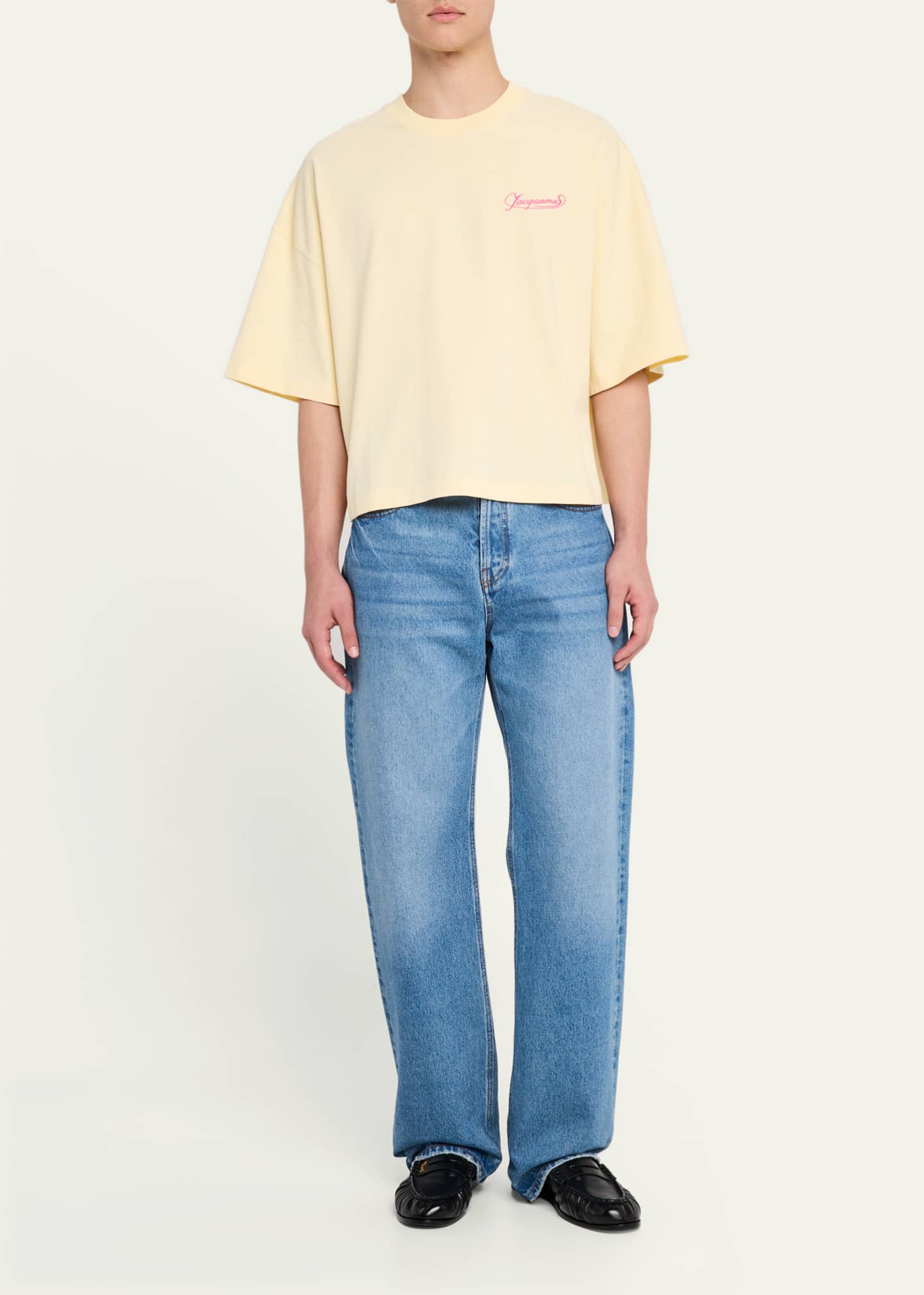 Jacquemus Men's Corto Boxy T-Shirt Image 2 of 5