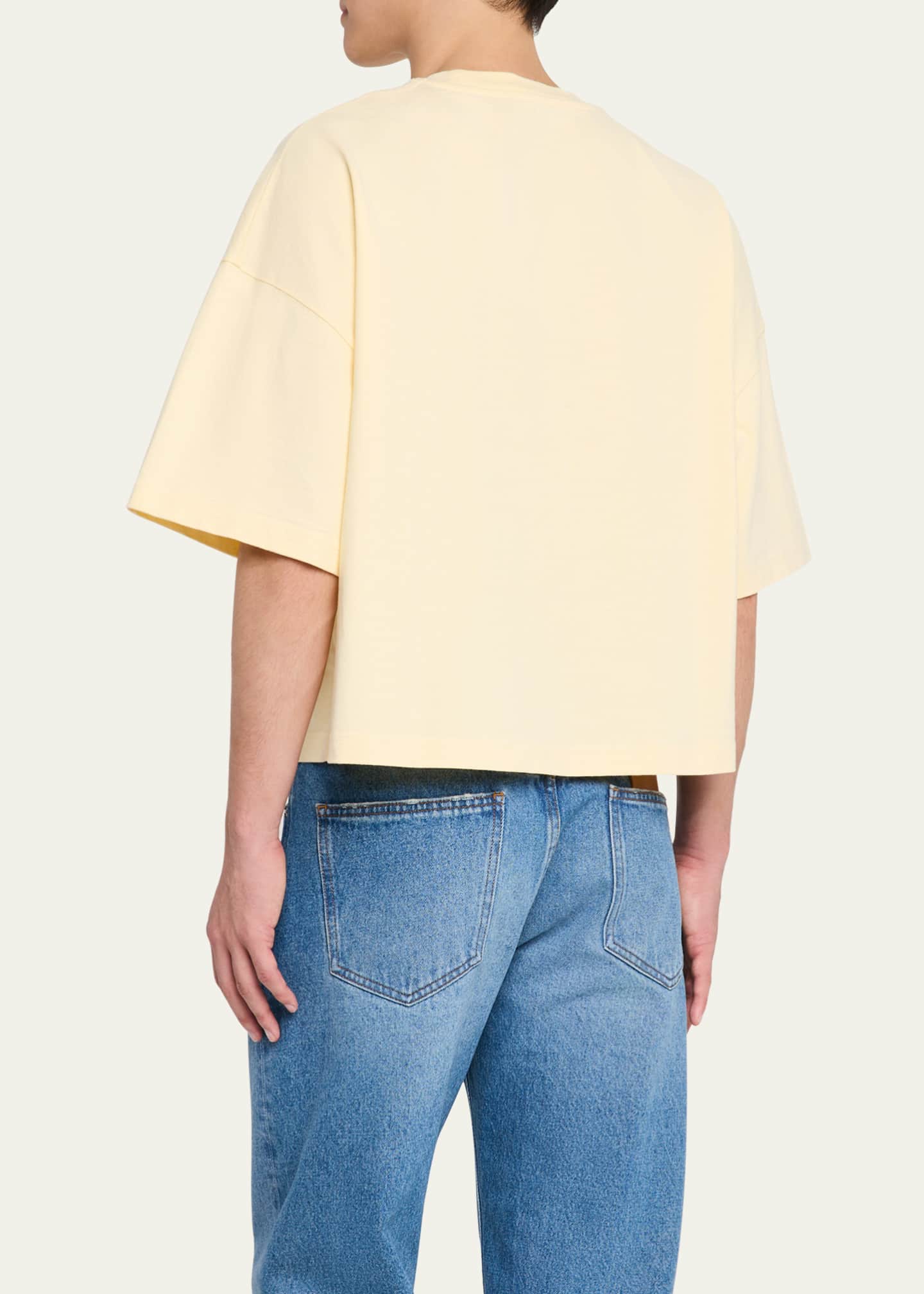 Jacquemus Men's Corto Boxy T-Shirt Image 3 of 5