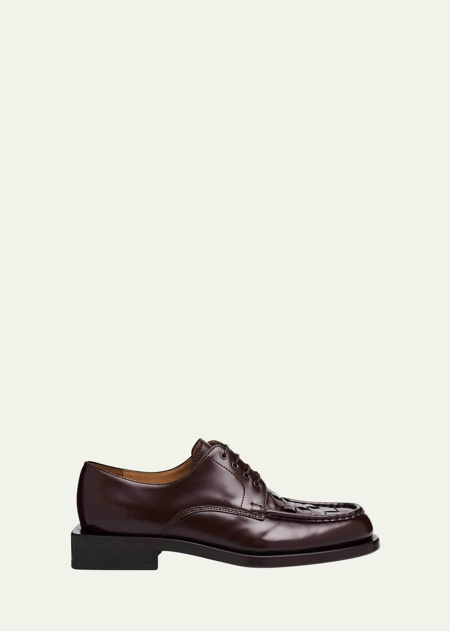 Jacquemus Men's Les Derbies Tressees Calfskin Derby Shoes Image 1 of 4