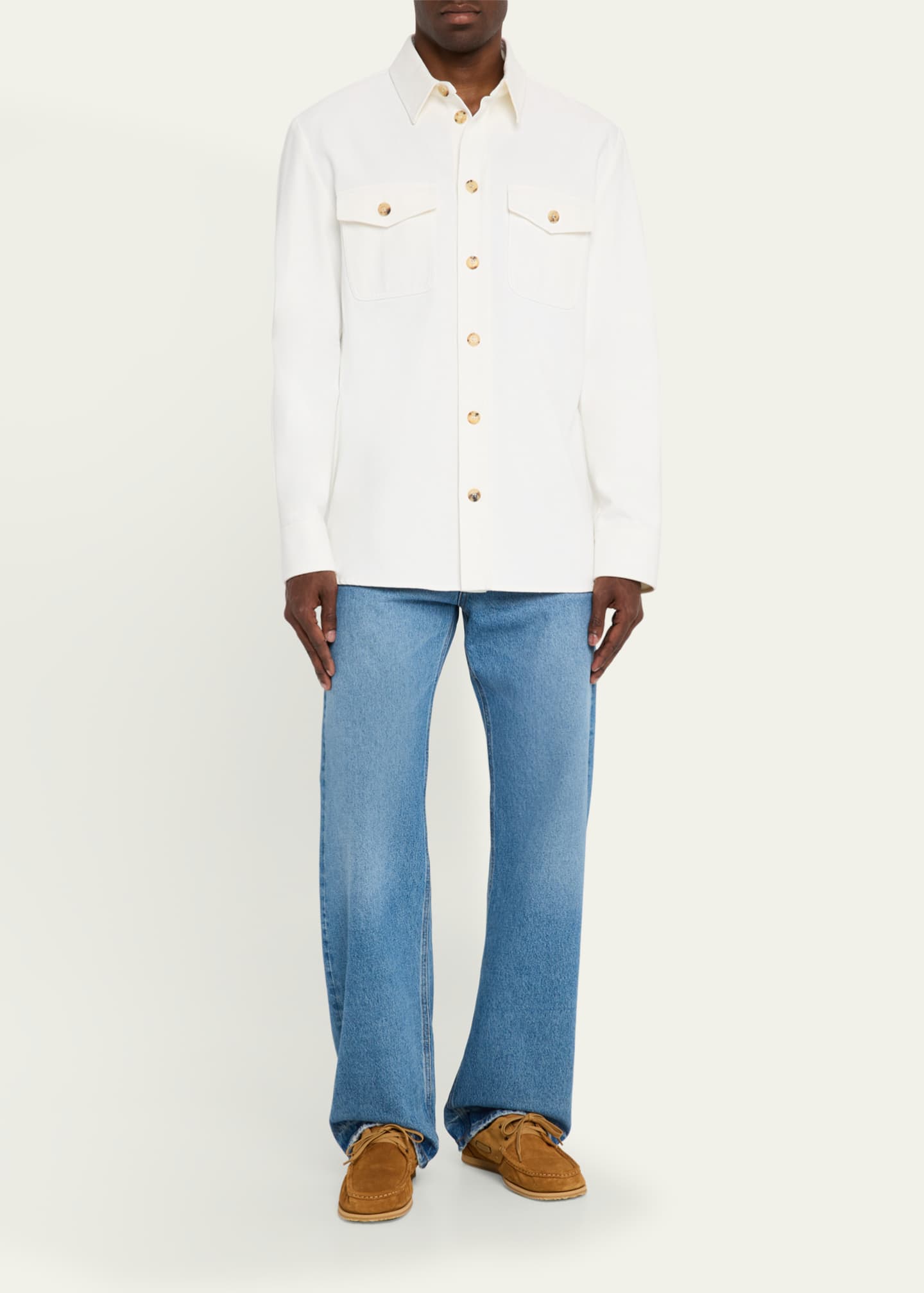 Jacquemus Men's Les Batto Suede Boat Shoes Image 3 of 6