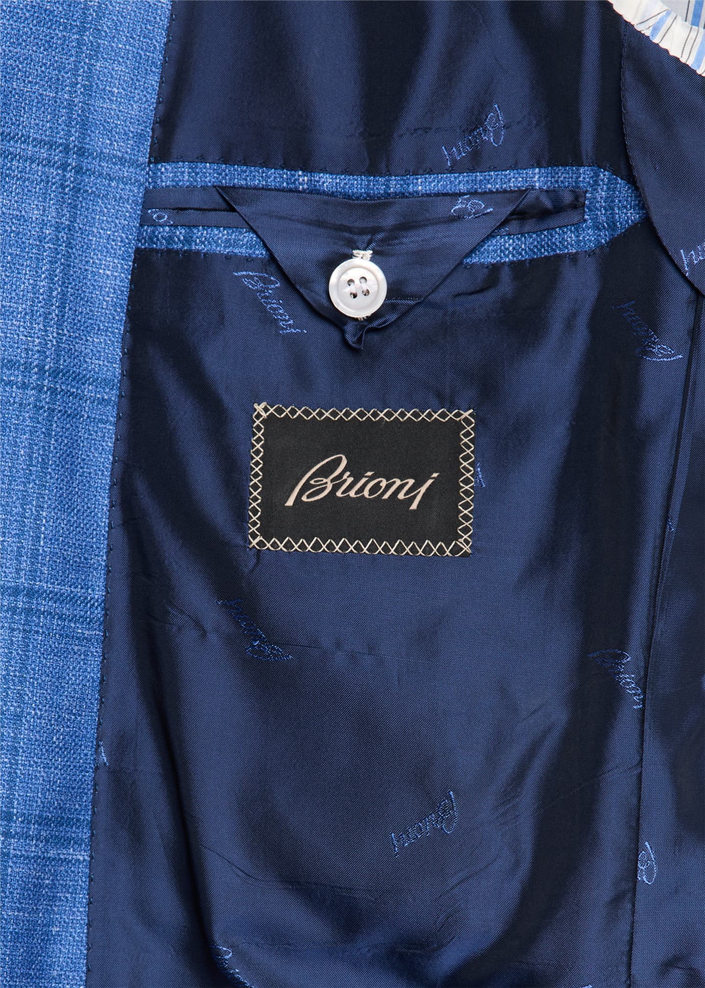 Brioni Men's Windowpane Sport Coat Image 6 of 8