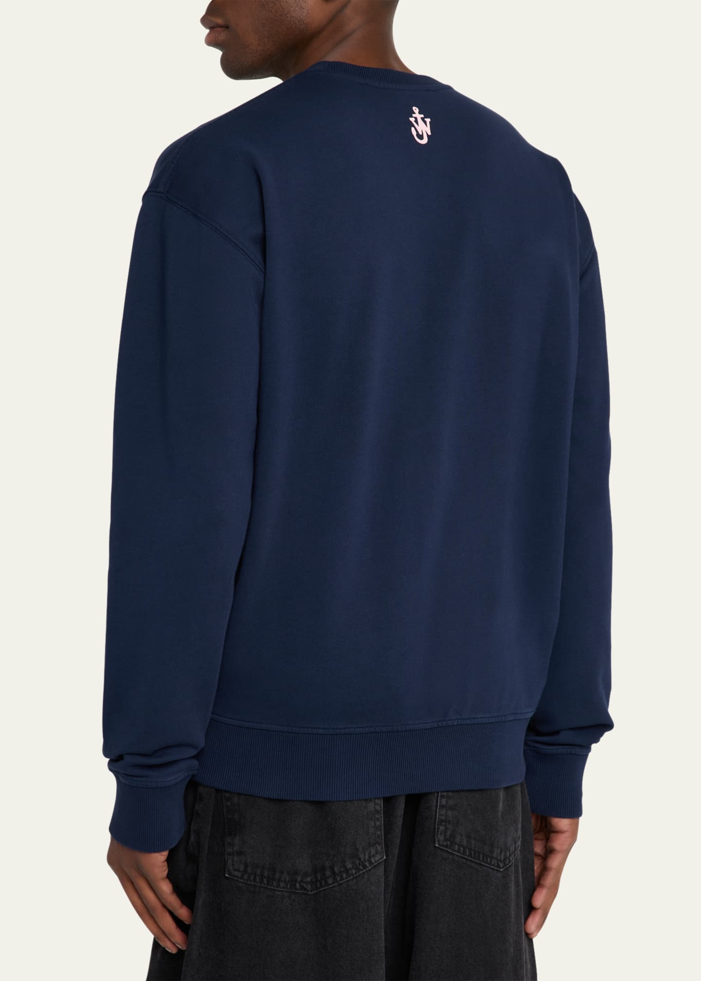 JW Anderson Men's Real Sleep Terry Sweatshirt Image 3 of 5
