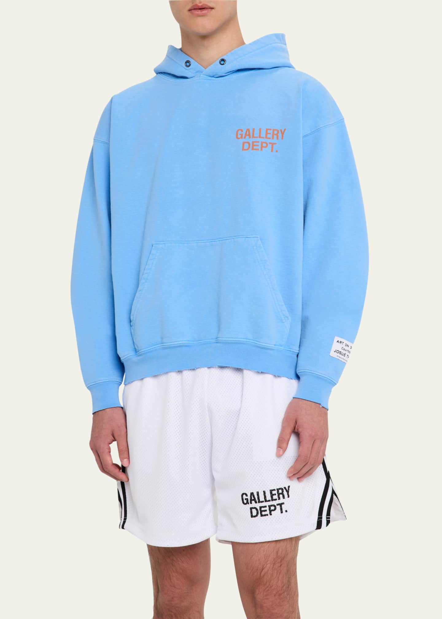 GALLERY DEPARTMENT Men's Terry 90s Logo Hoodie Image 4 of 5
