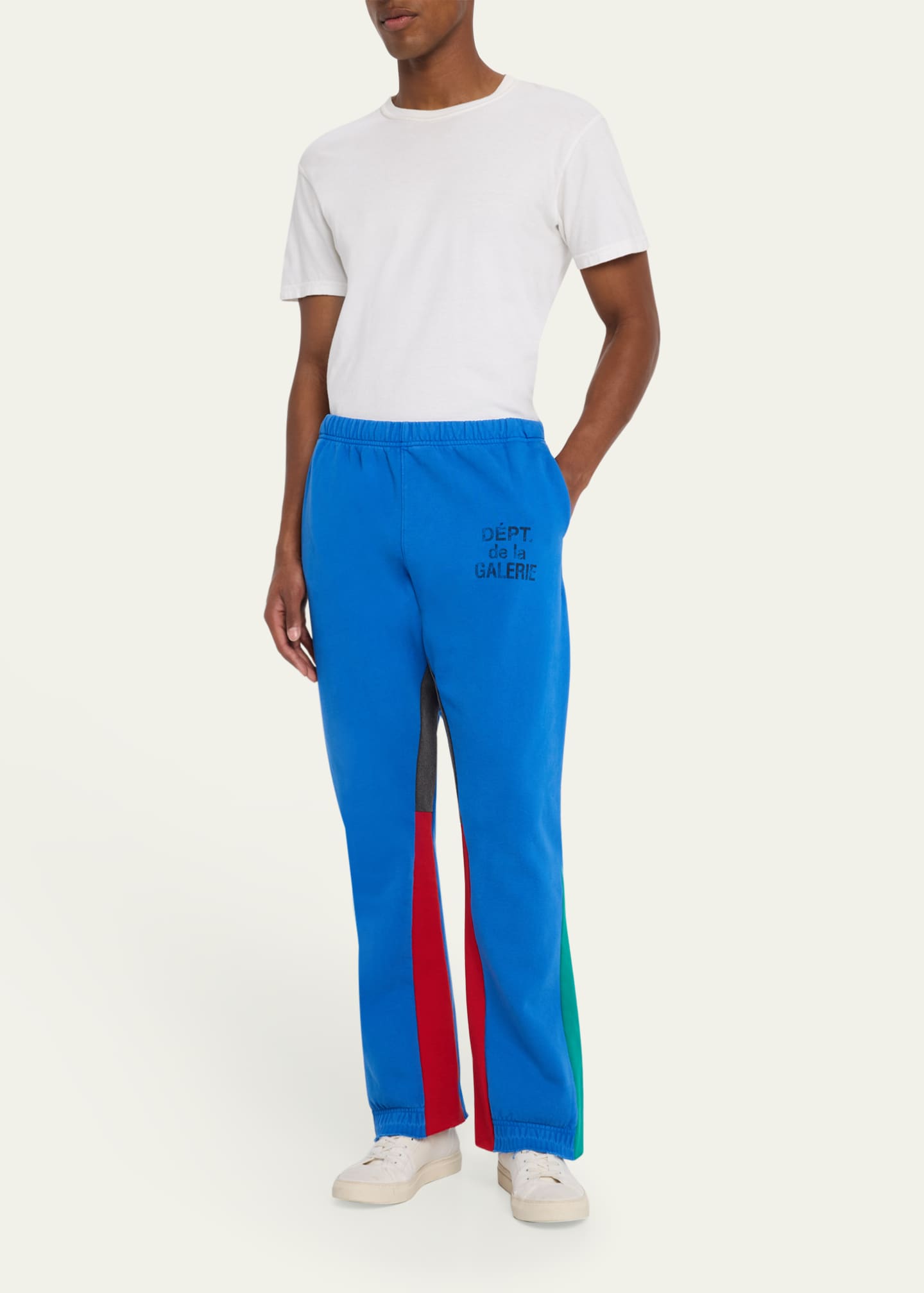 GALLERY DEPARTMENT Men's Colorblock Flare Sweatpants Image 2 of 5