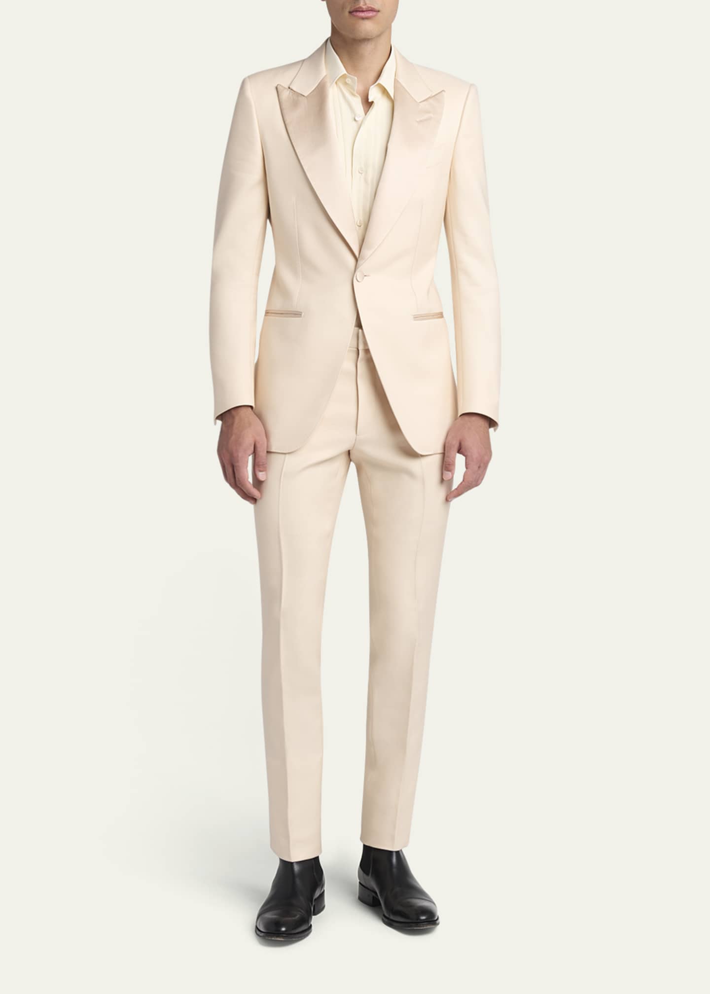 TOM FORD Men's Dyllan Twill Tuxedo Image 2 of 7