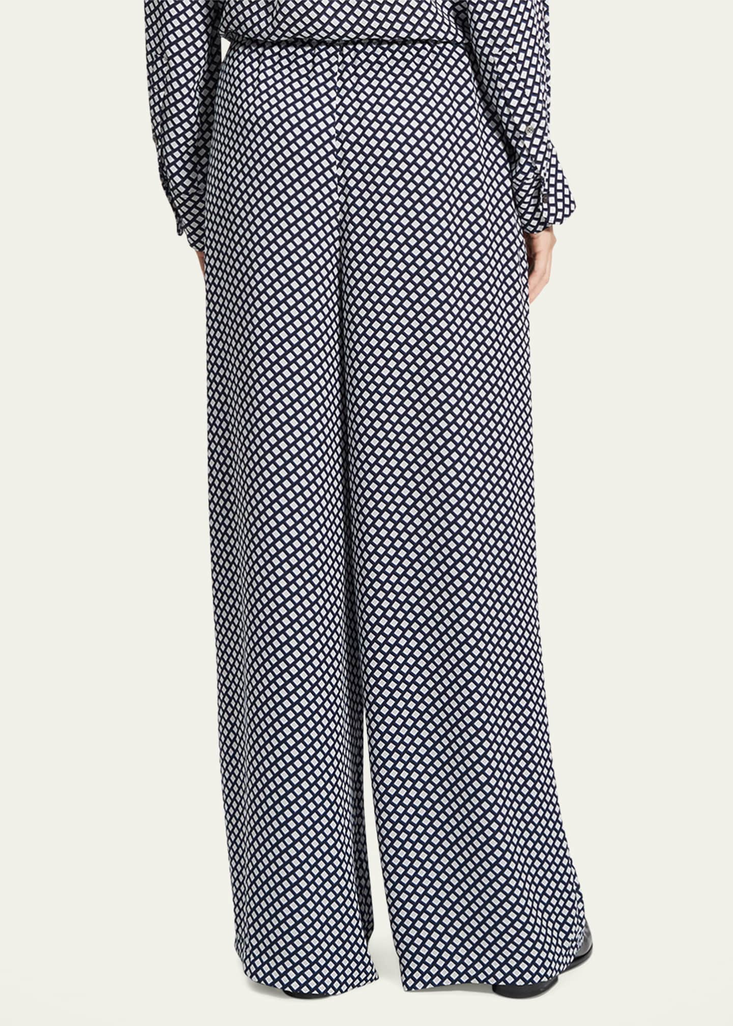 Theory Geometric Drawstring Pull-On Pants Image 3 of 5
