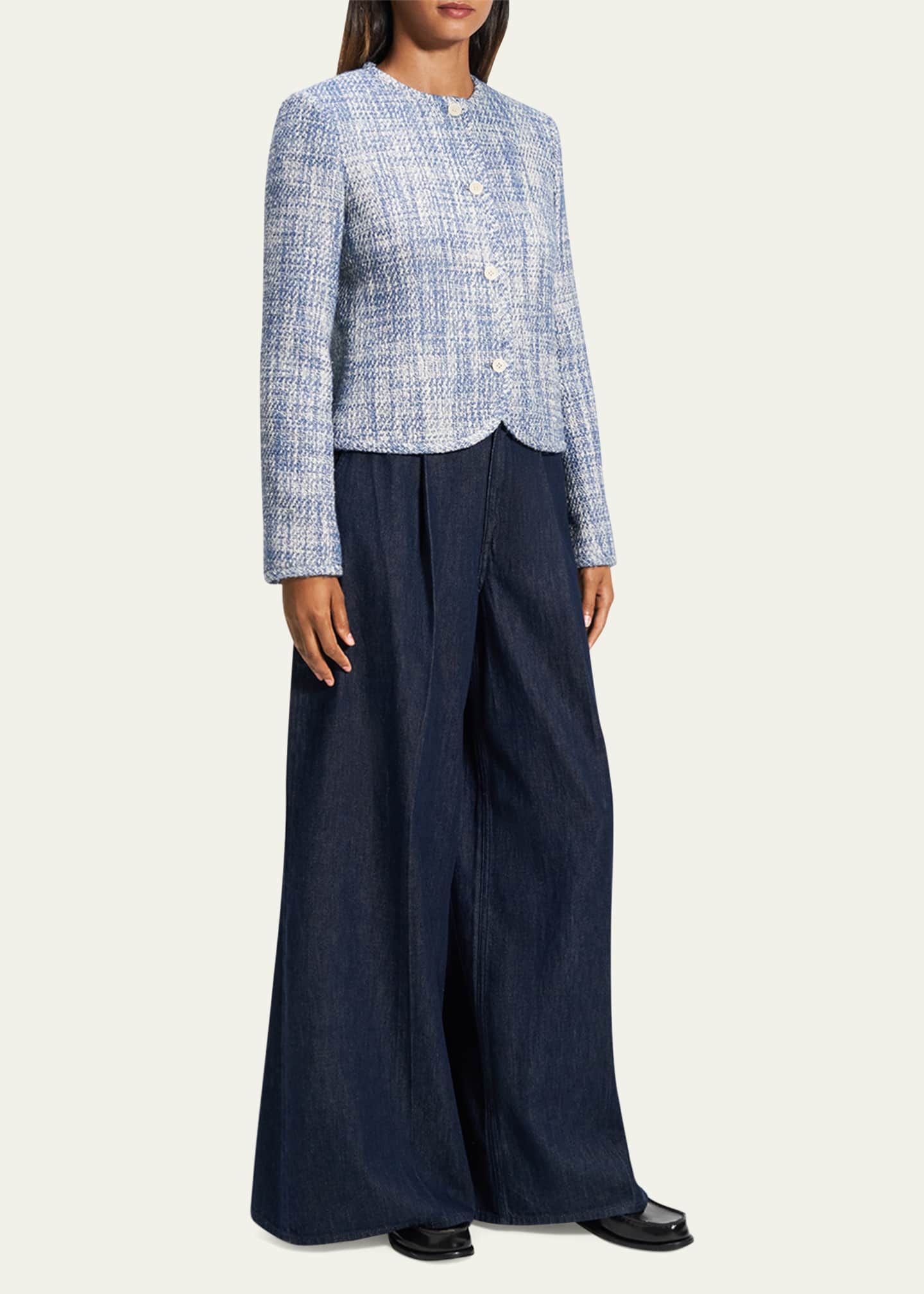 Theory Clean Tweed Jacket Image 2 of 5