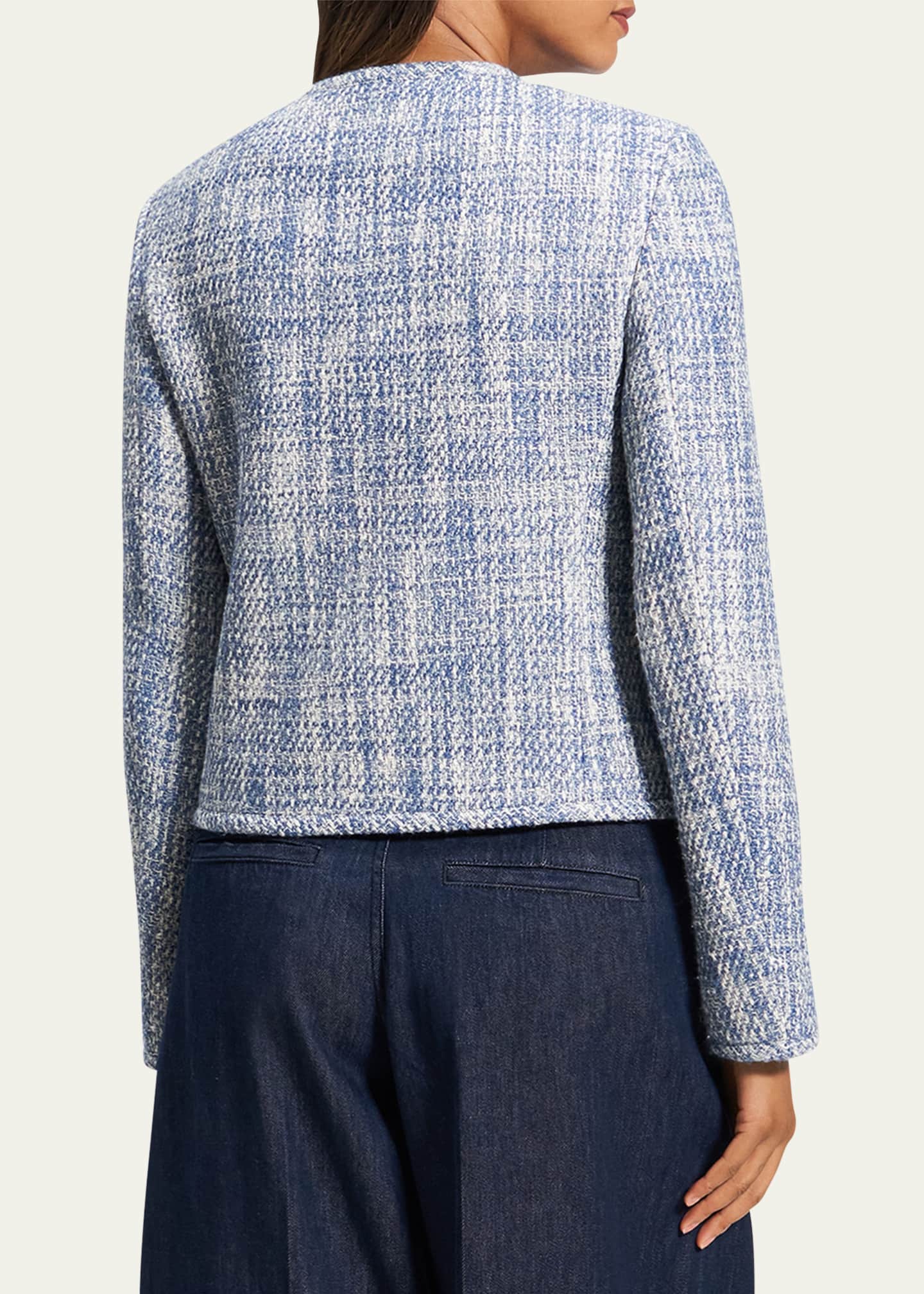 Theory Clean Tweed Jacket Image 3 of 5