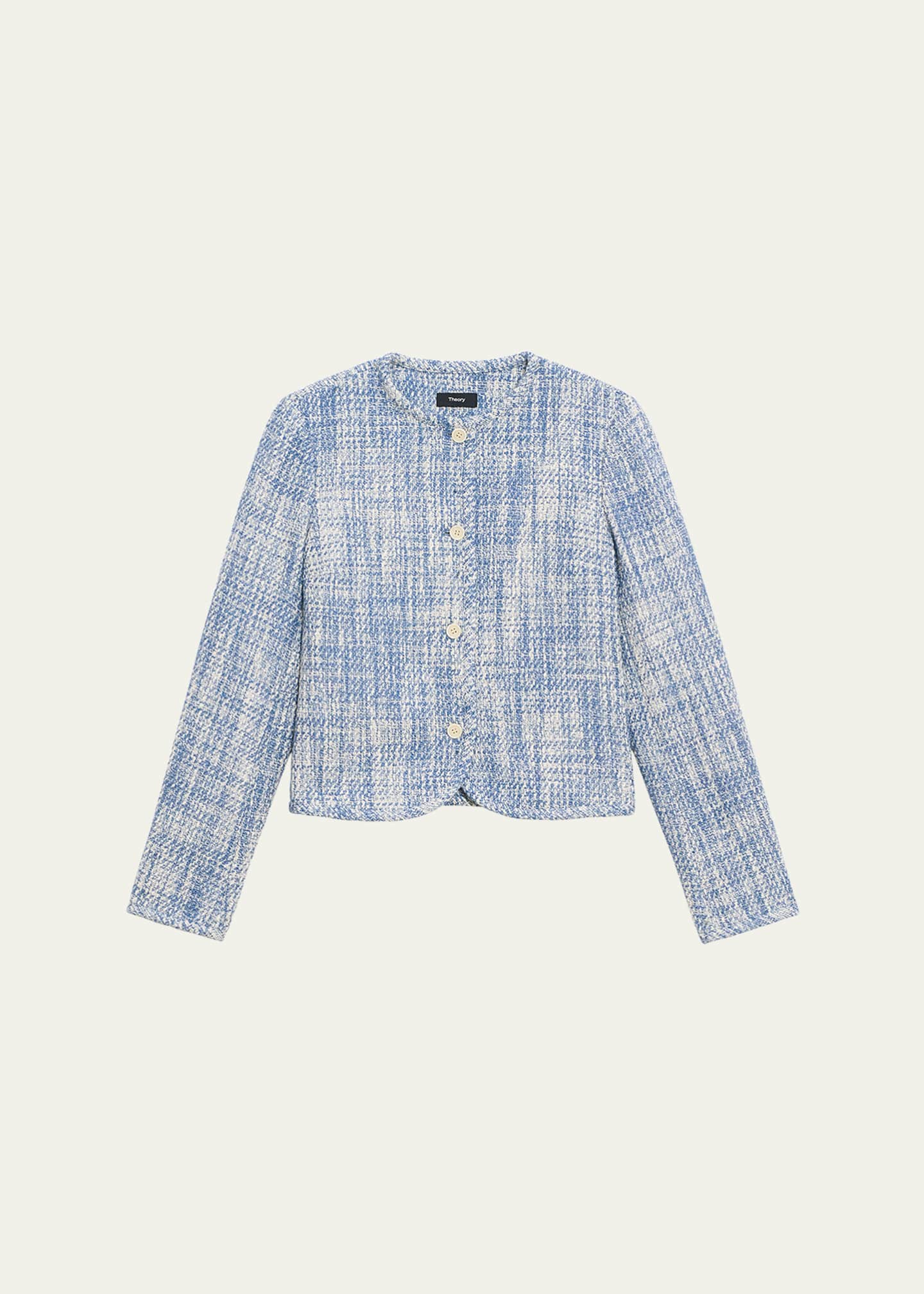 Theory Clean Tweed Jacket Image 1 of 5