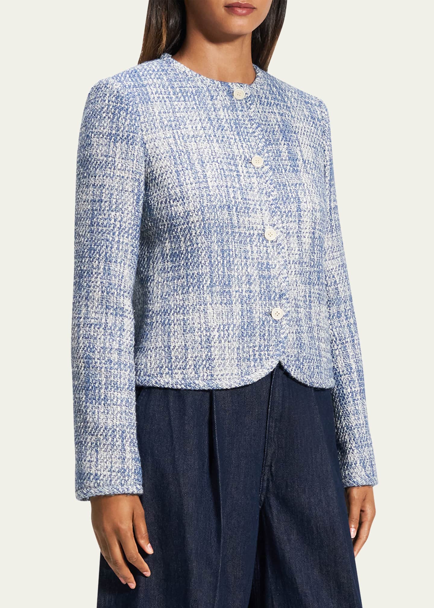 Theory Clean Tweed Jacket Image 5 of 5