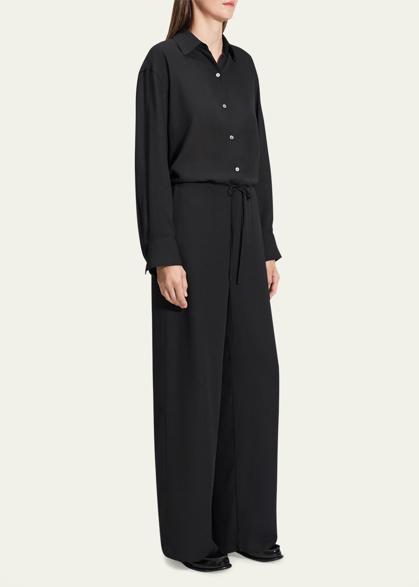 Theory Drawstring Pull-On Pants Image 2 of 5