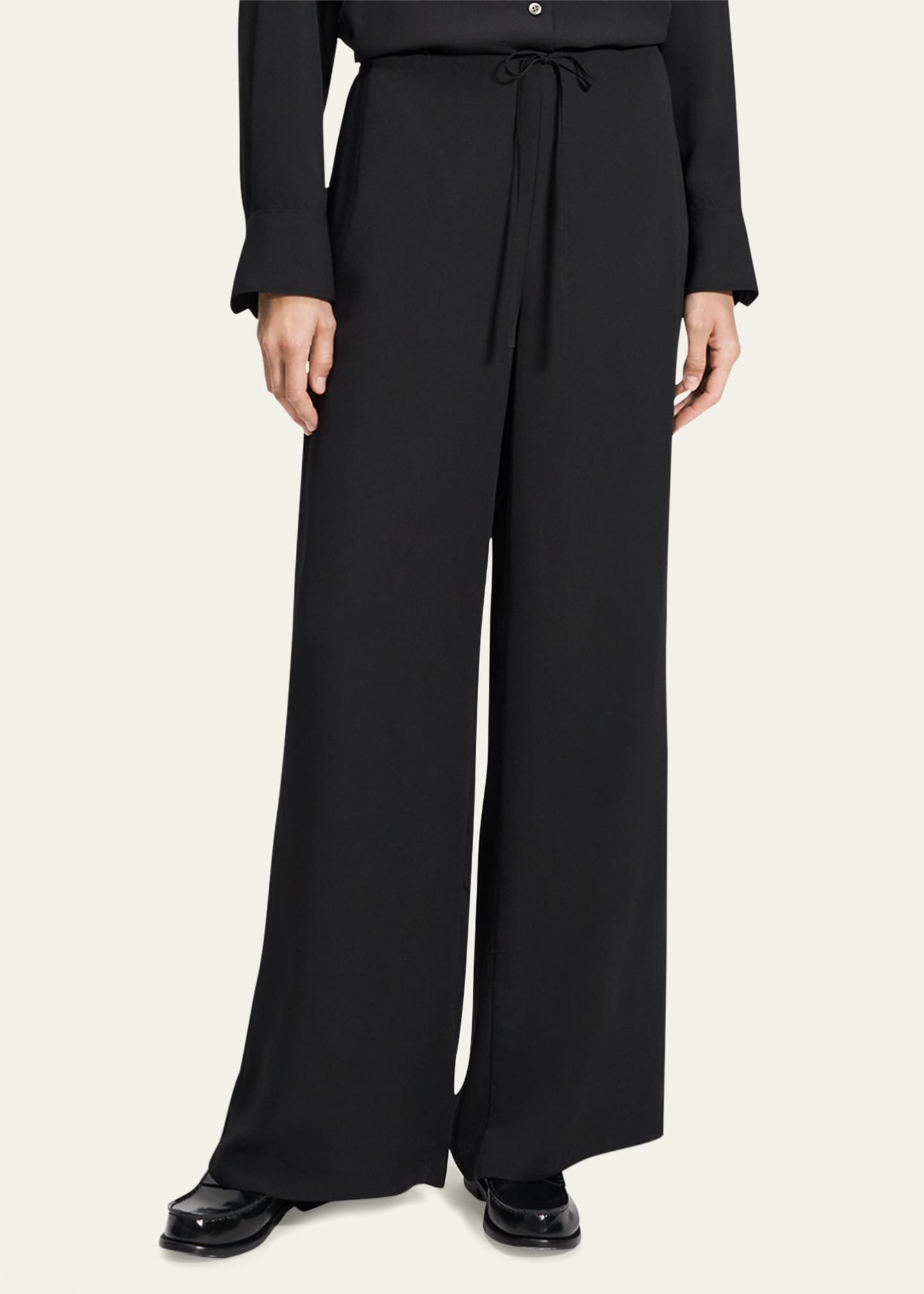 Theory Drawstring Pull-On Pants Image 4 of 5