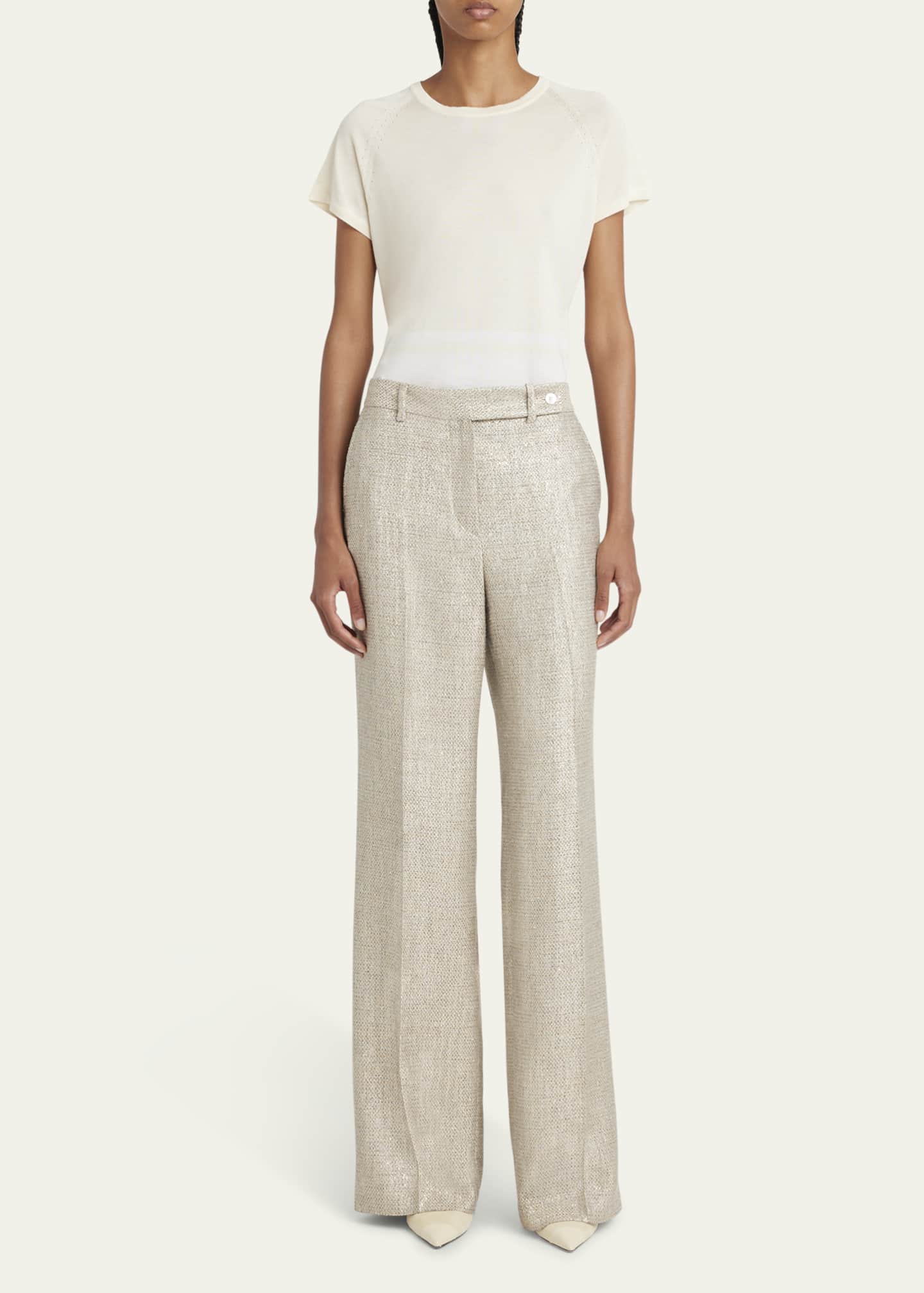 Kiton Wide Leg Trousers Image 2 of 5