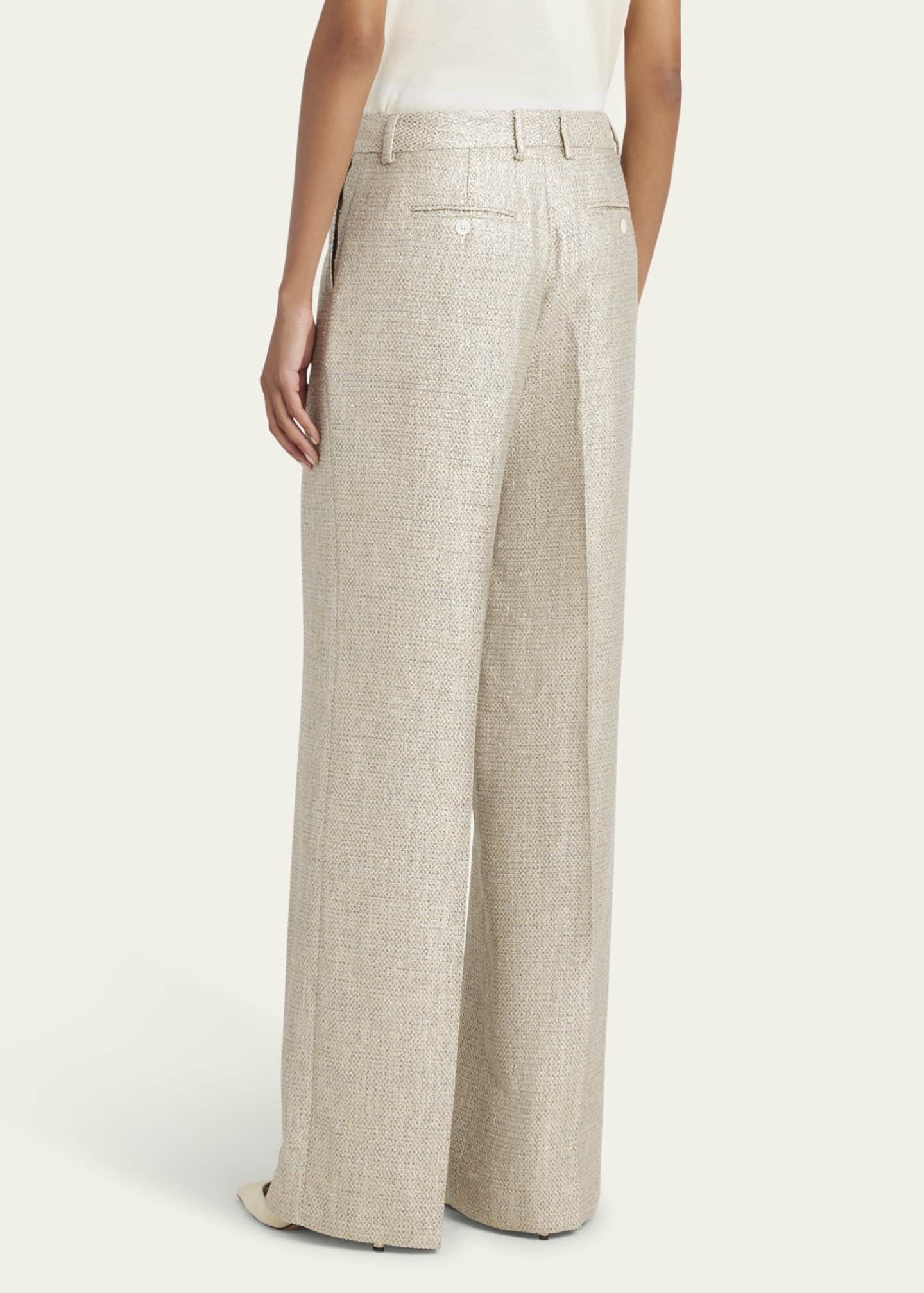 Kiton Wide Leg Trousers Image 3 of 5