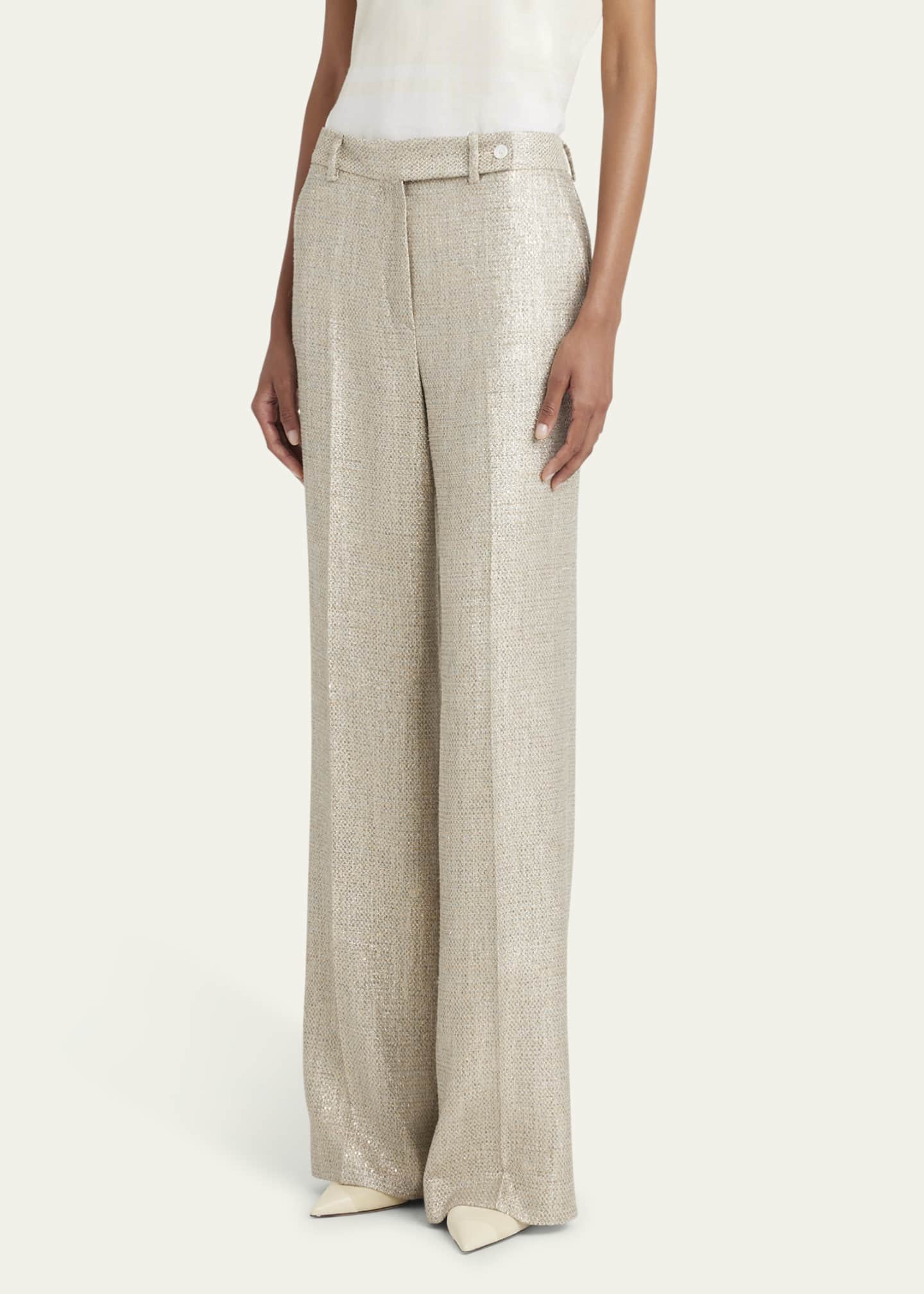 Kiton Wide Leg Trousers Image 4 of 5