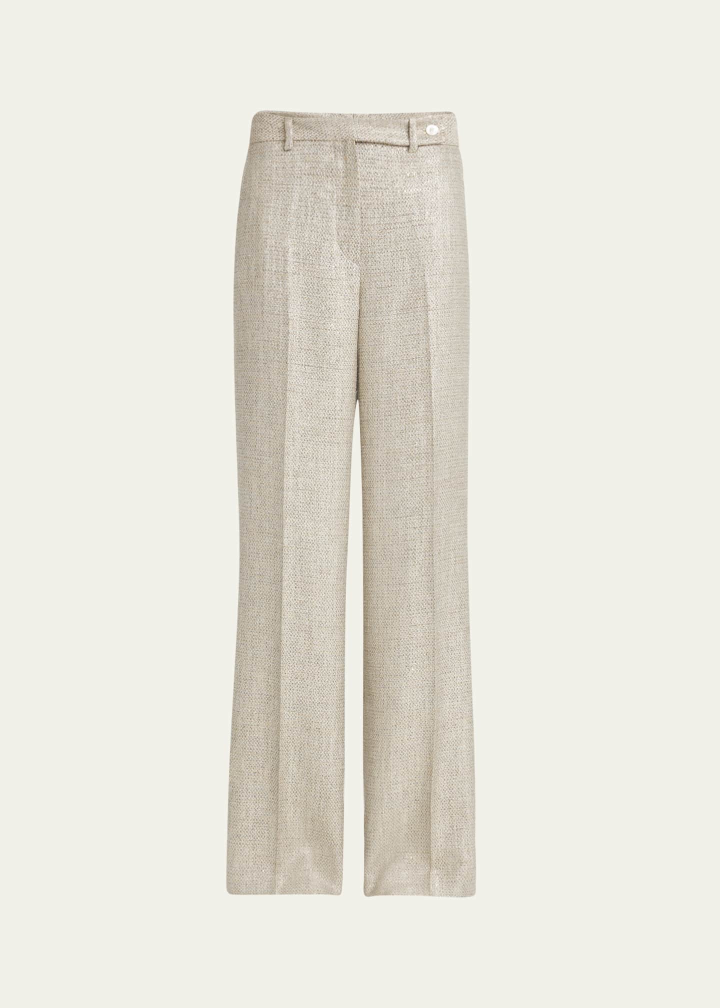 Kiton Wide Leg Trousers Image 1 of 5