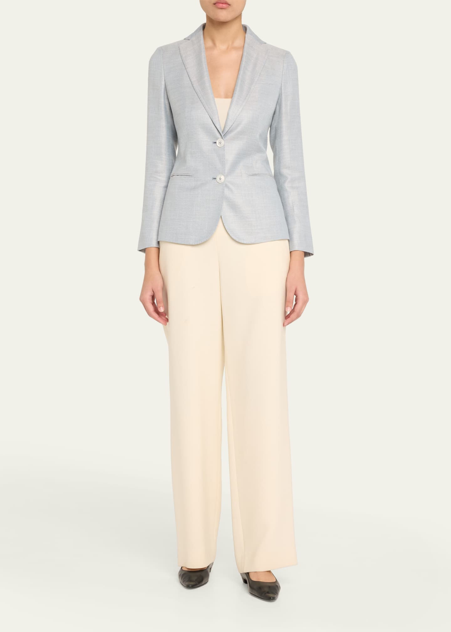 Kiton Singled Breasted Bamboo Jacket Image 2 of 5