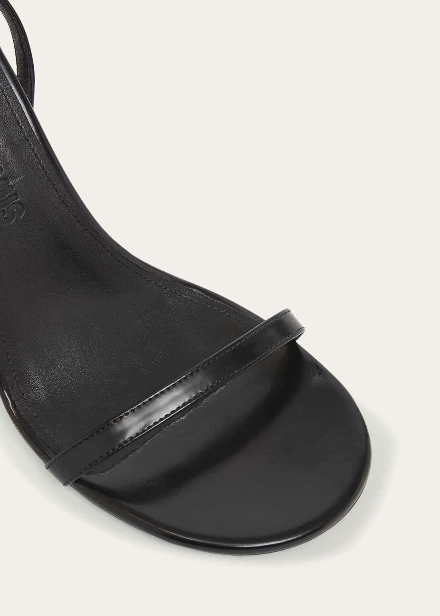 Jacquemus The Bisou Geometric Leather Sandals Image 5 of 5