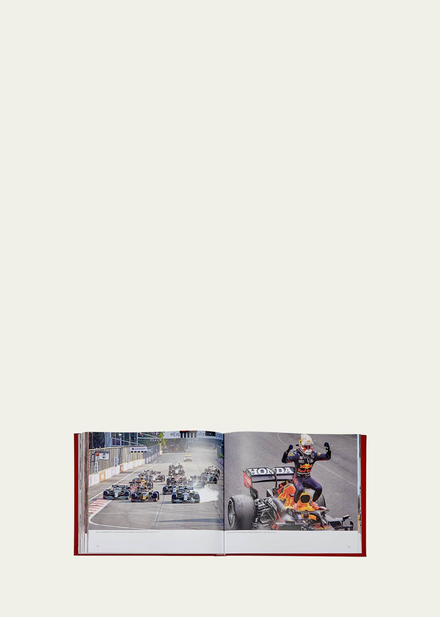 Graphic Image "F1 Heroes" Leather-Bound Book by Giorgio Terruzzi Image 4 of 5