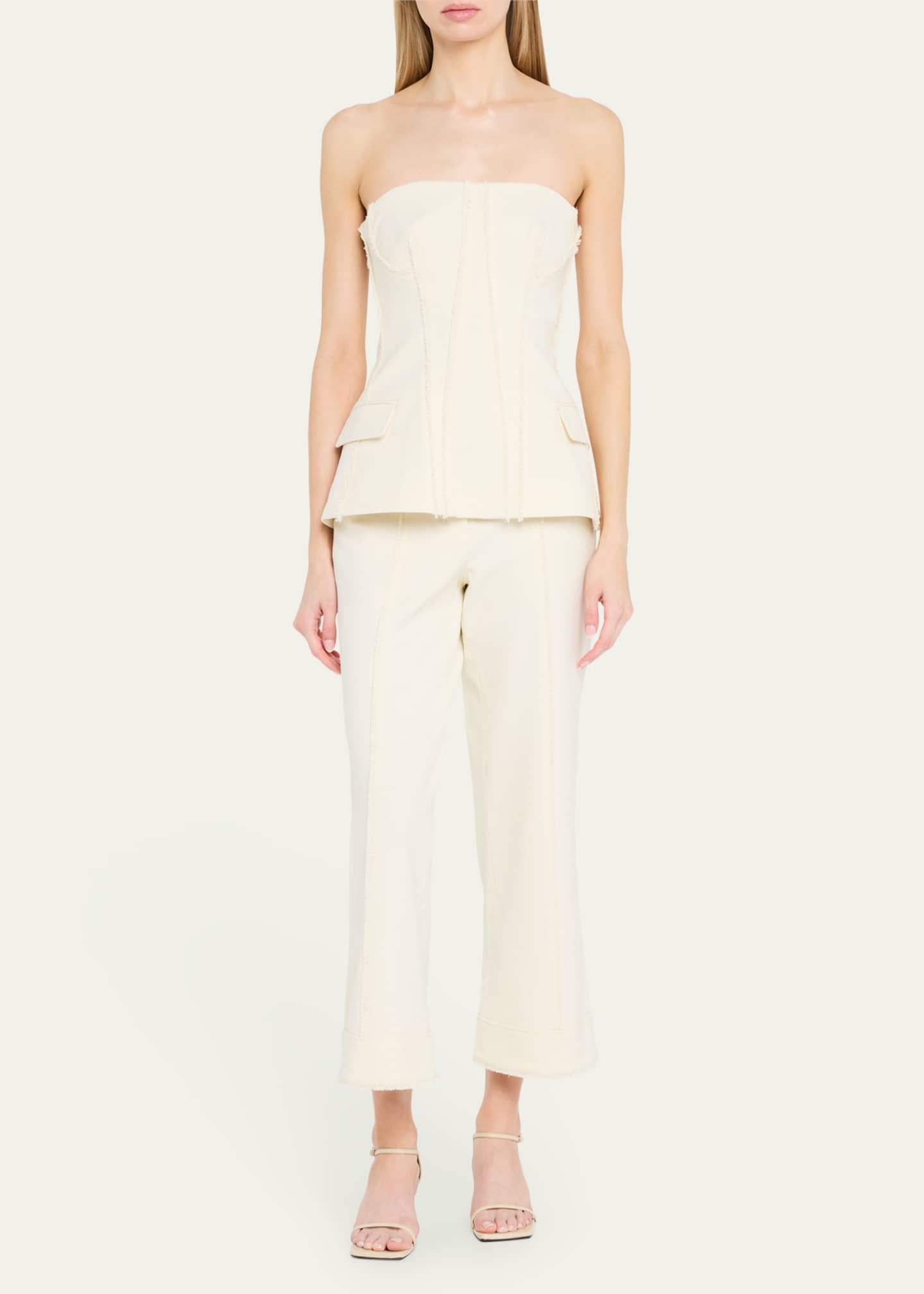SIMKHAI Sully Wide-Leg Pants Image 2 of 5