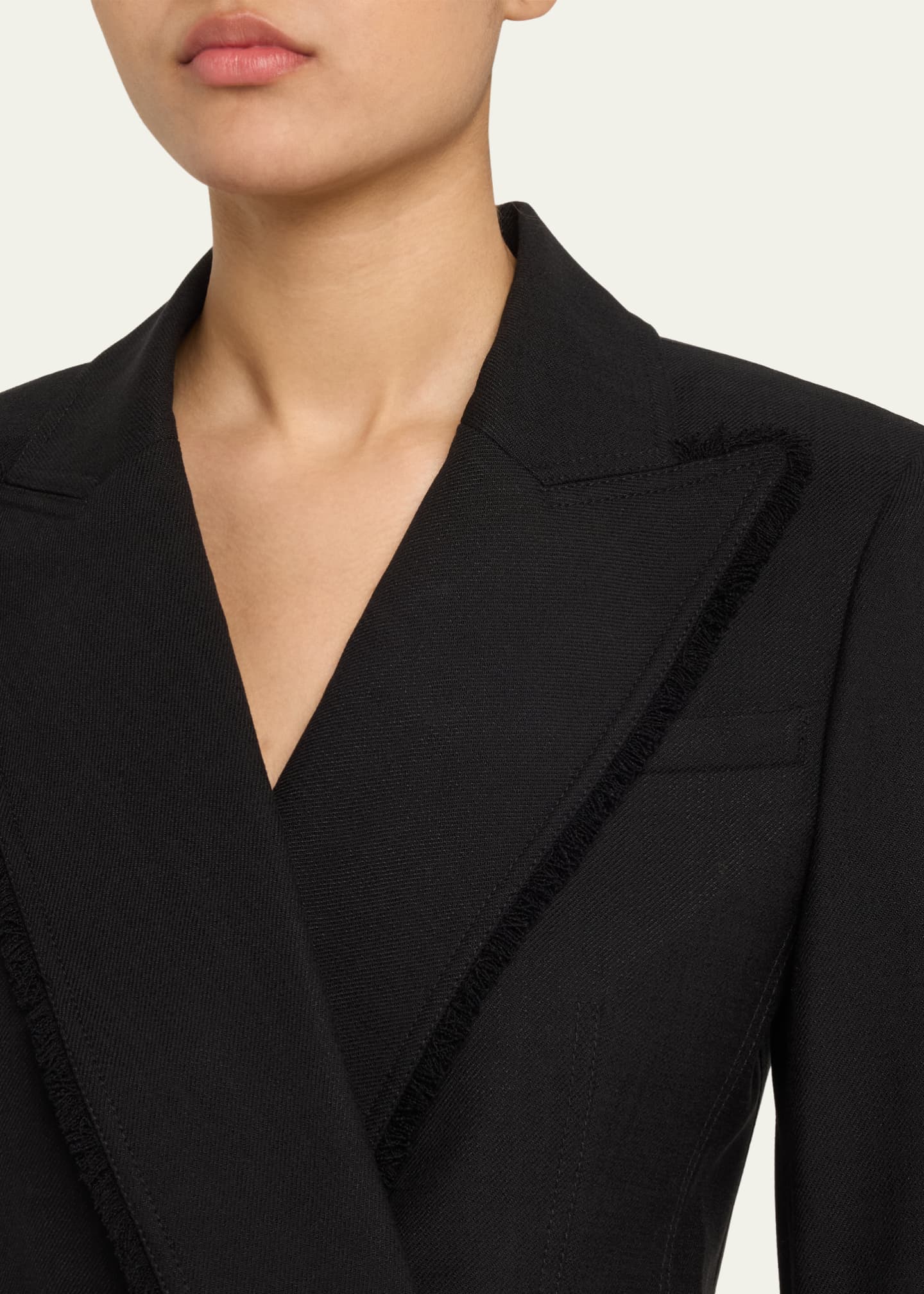 SIMKHAI Cassian Cropped Blazer Image 5 of 5